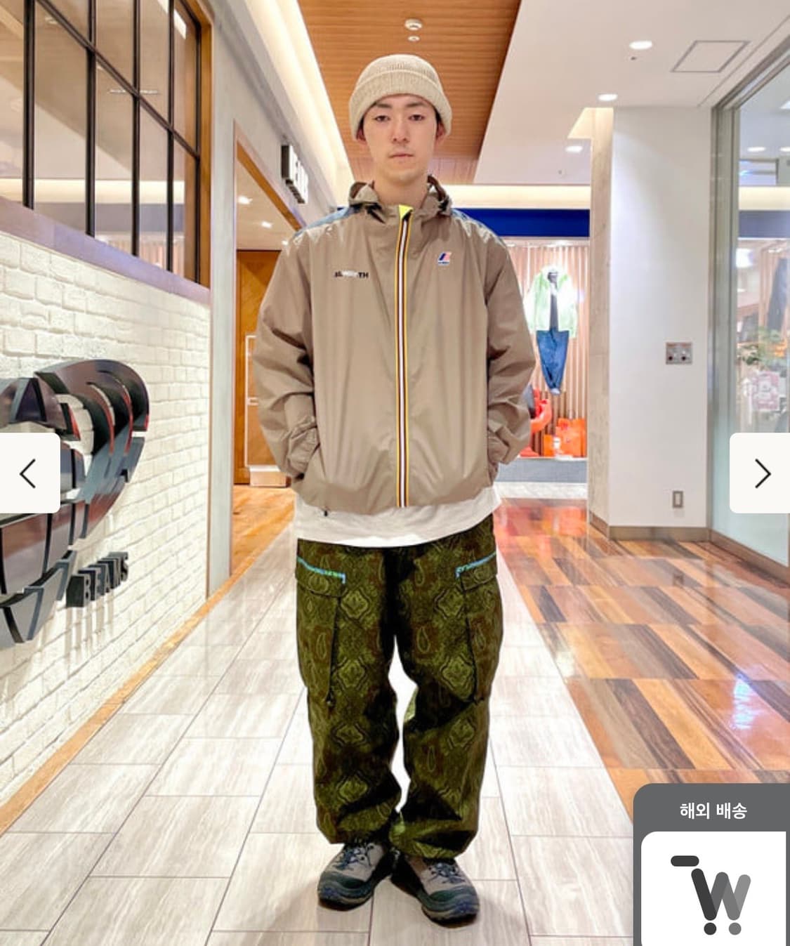 ALWAYTH × BEAMS × K-WAY 자켓 상품이미지2