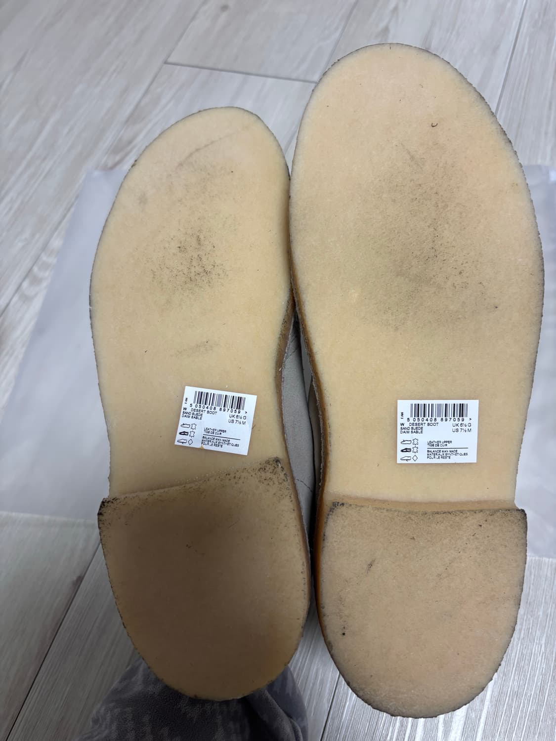 클락스 데저트 부츠 샌드 스웨이드 250 상품이미지5