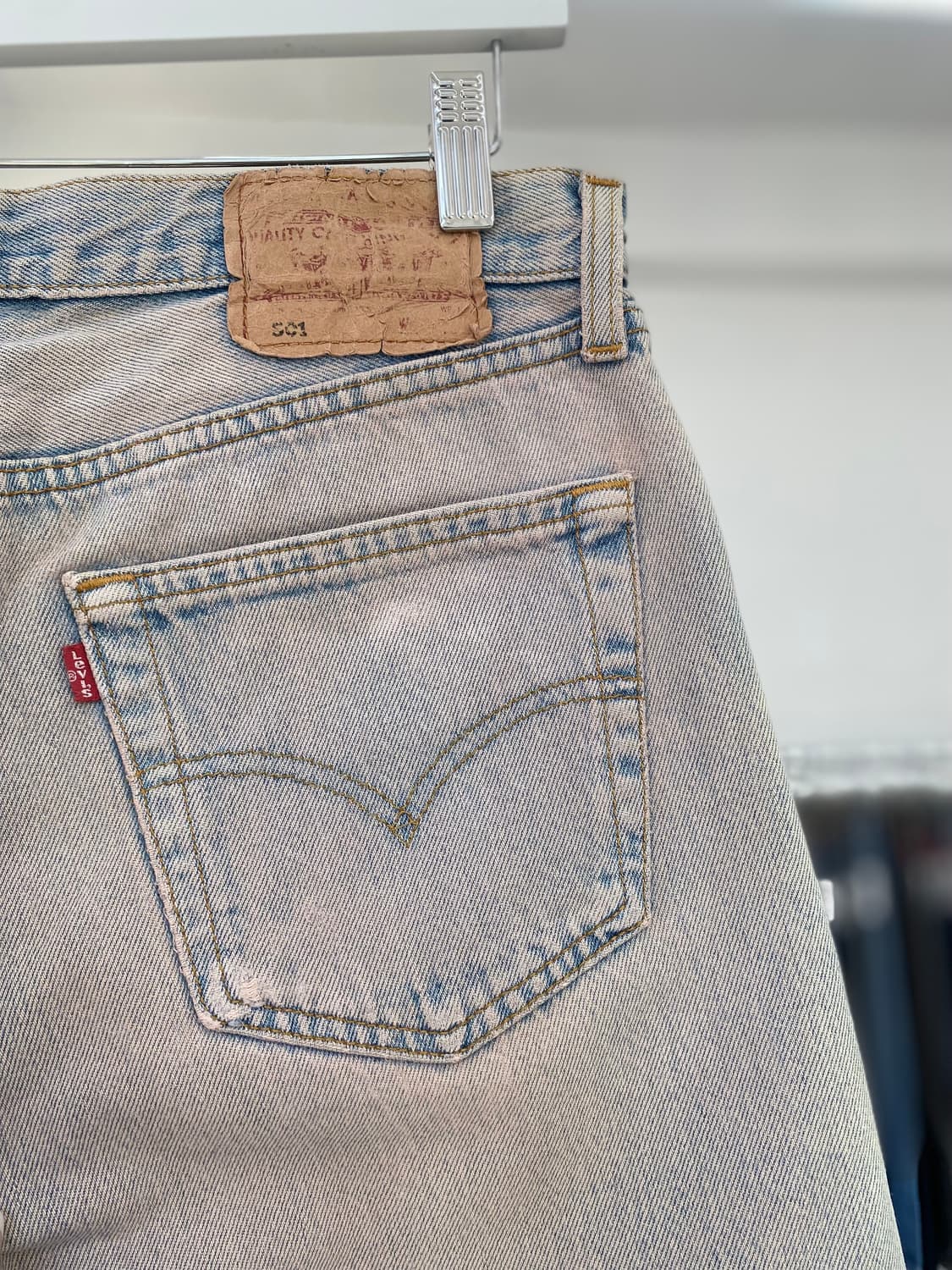 Levis501 Cut Off 90s UK 29사이즈 a4919 상품이미지6