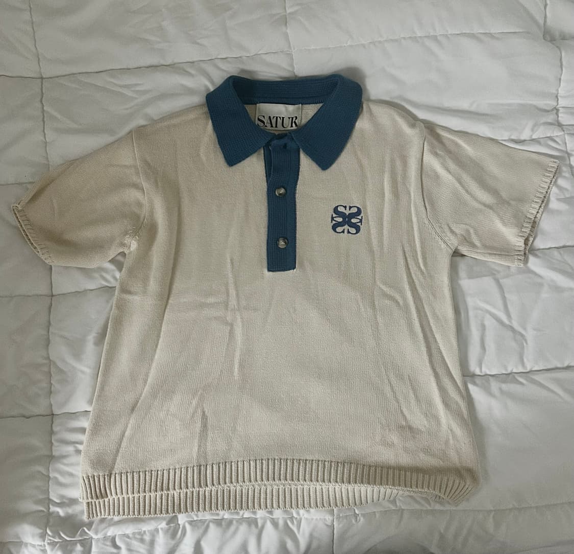 세터 나폴리 코튼 니트 반팔 상품이미지1