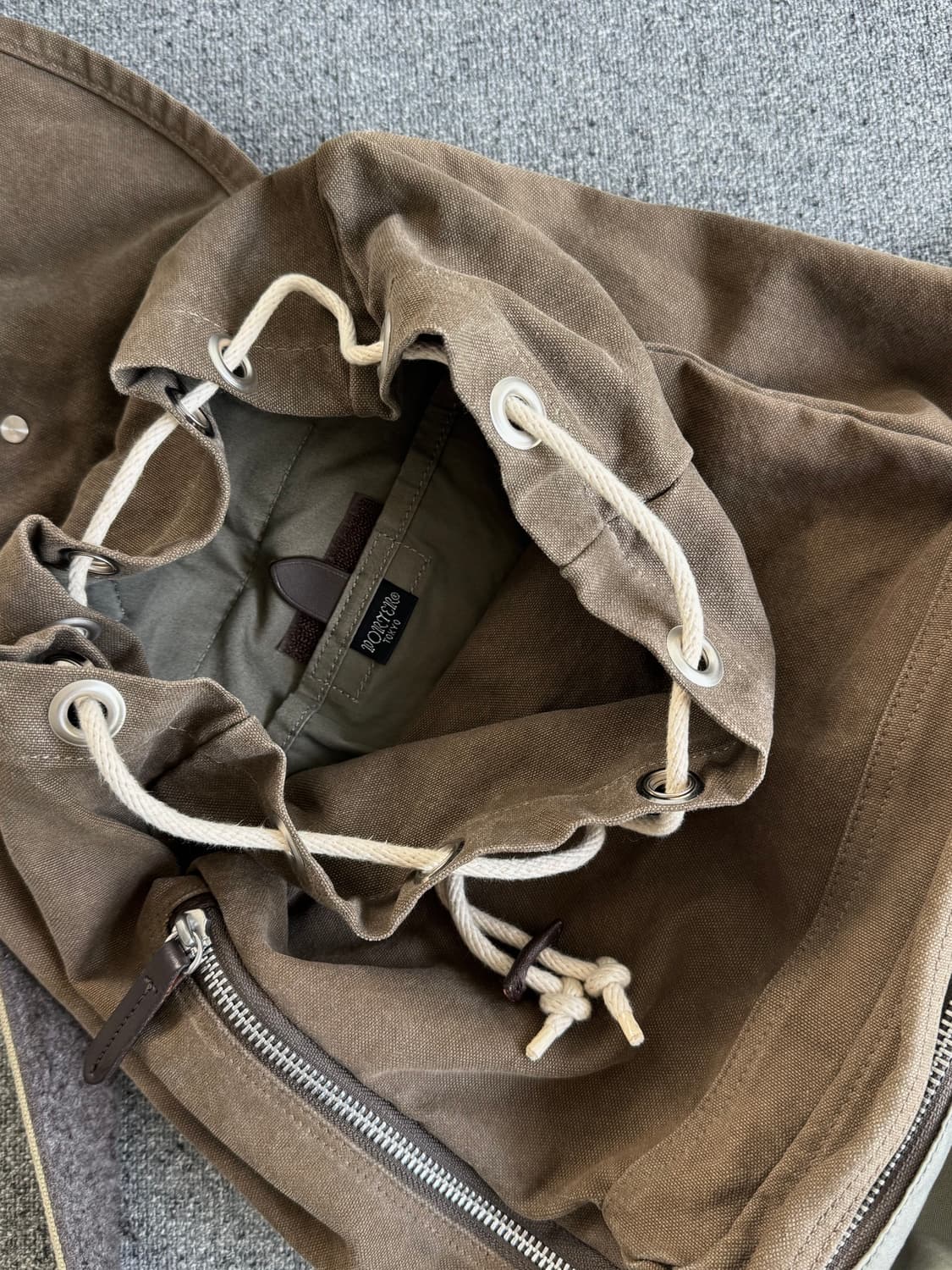 Porter Bridge rucksack(khaki) 상품이미지9