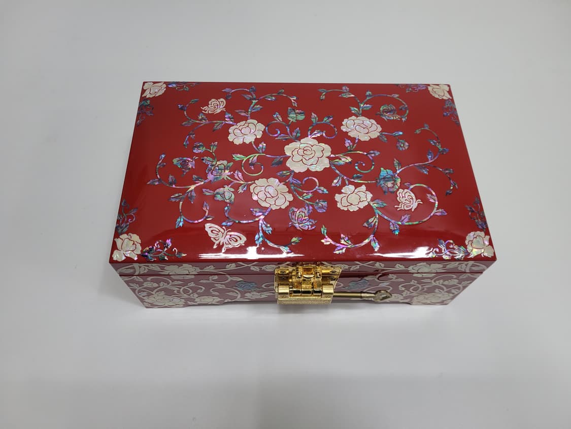 (새상품급) 진주쉘 나전칠기 보석함
 상품이미지1