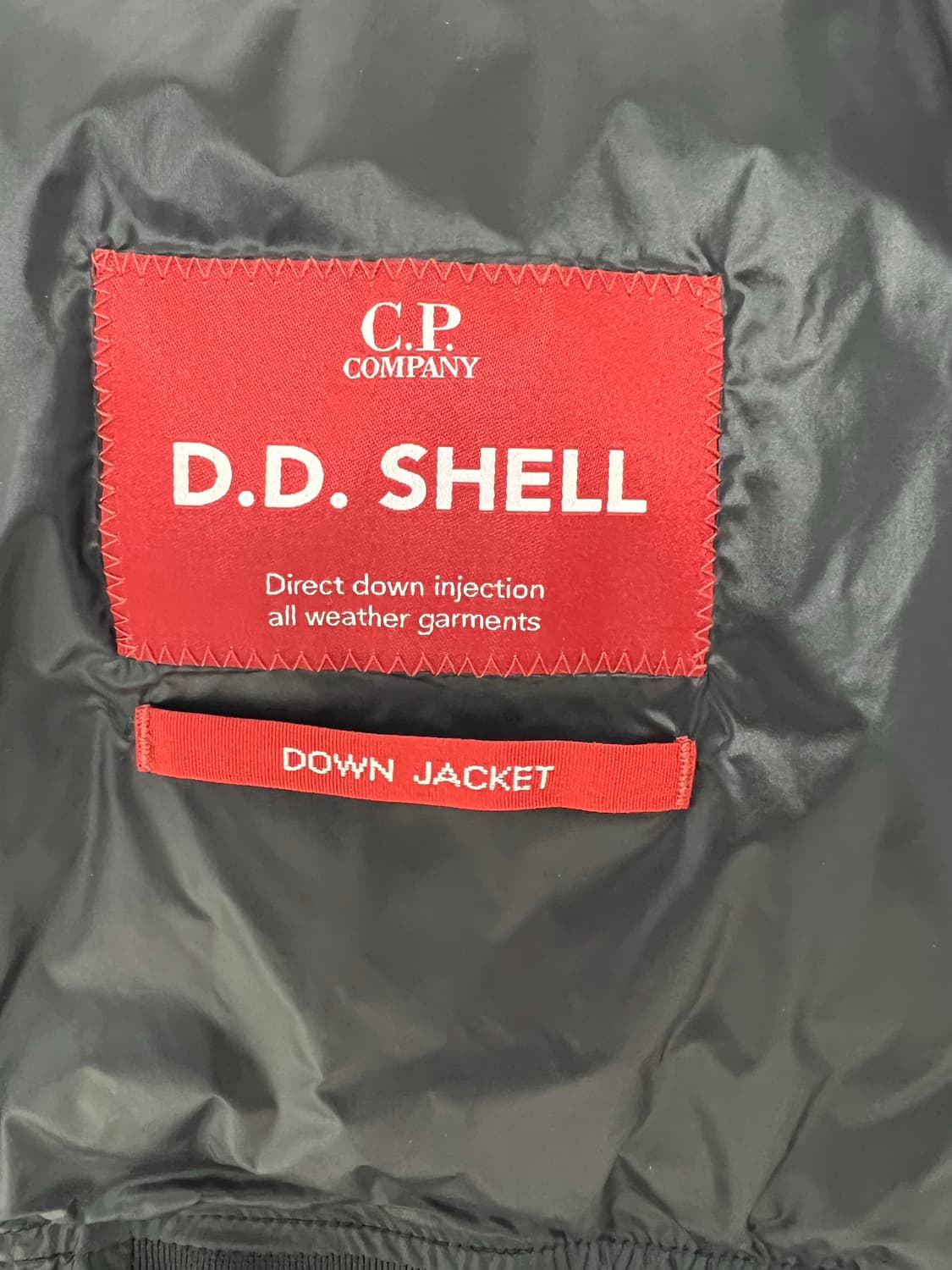 씨피 컴퍼니 디디쉘 다운 블랙 새상품 XL 상품이미지4