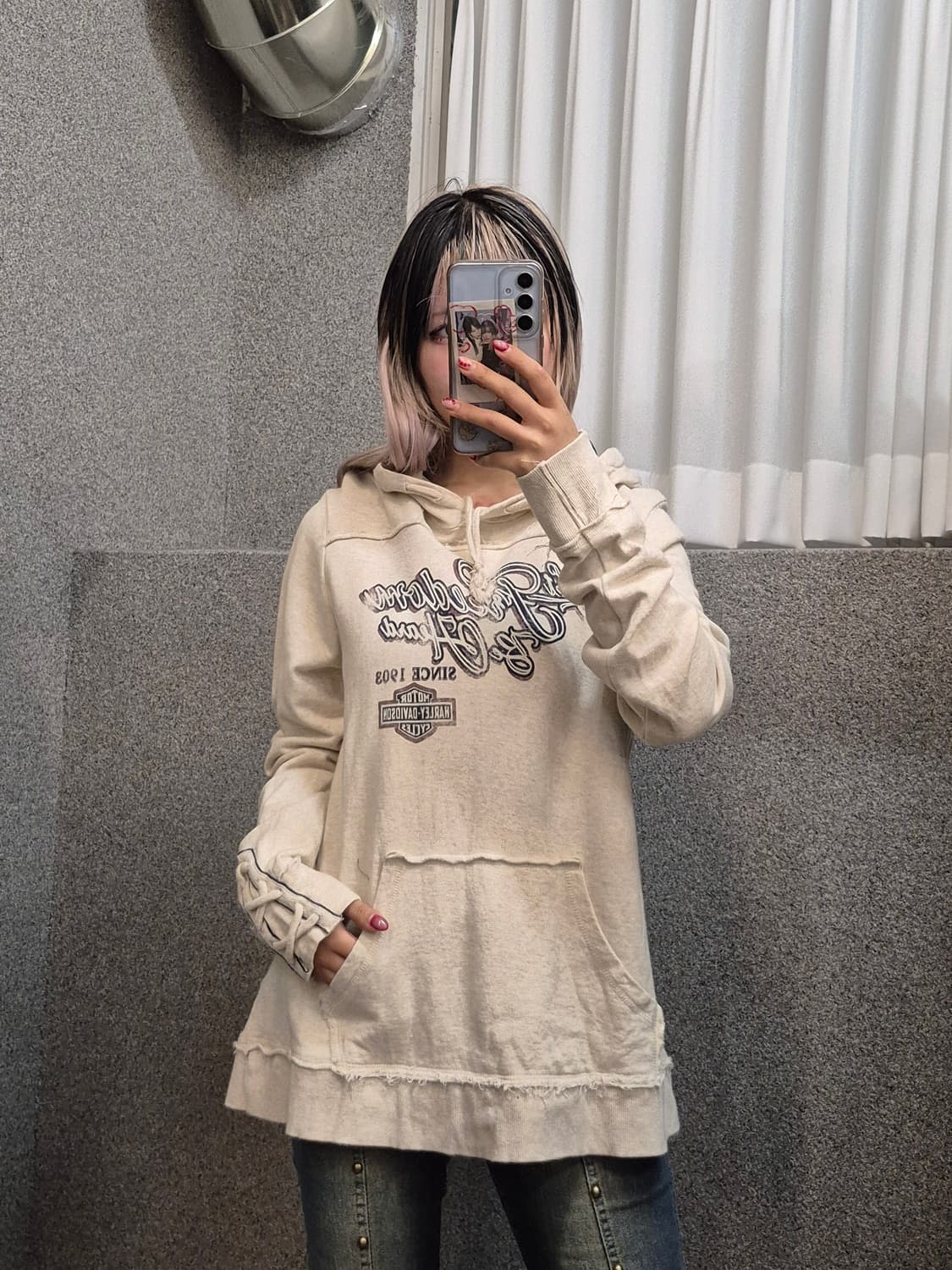 HARLEY DAVIDSON PRINTING HOODIE  상품이미지1