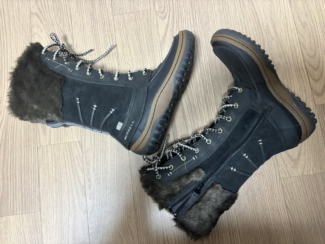 상태최상 머렐 방수 방한 부츠 털부츠 롱부츠 230 (225가능) 상품이미지4