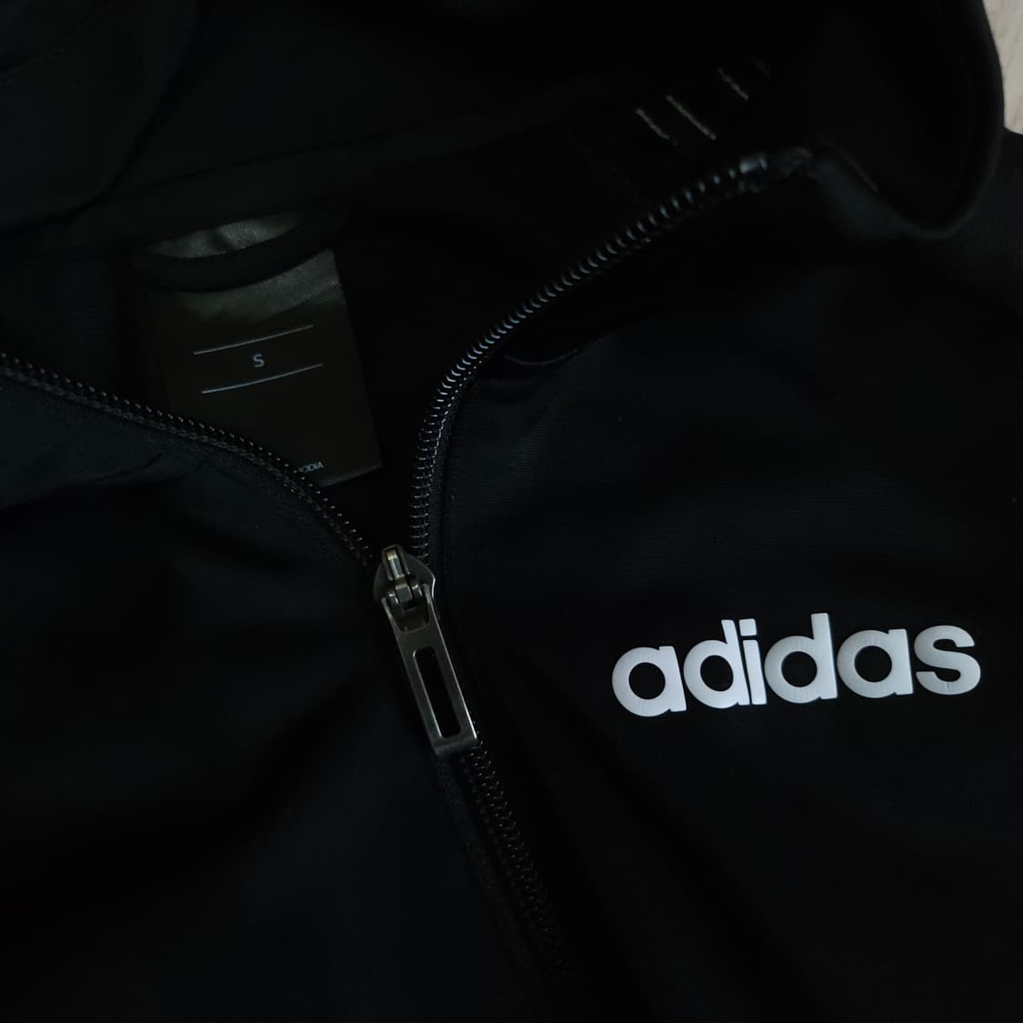 아디다스져지 블랙 검정95-100 트랙탑저지 상품이미지6