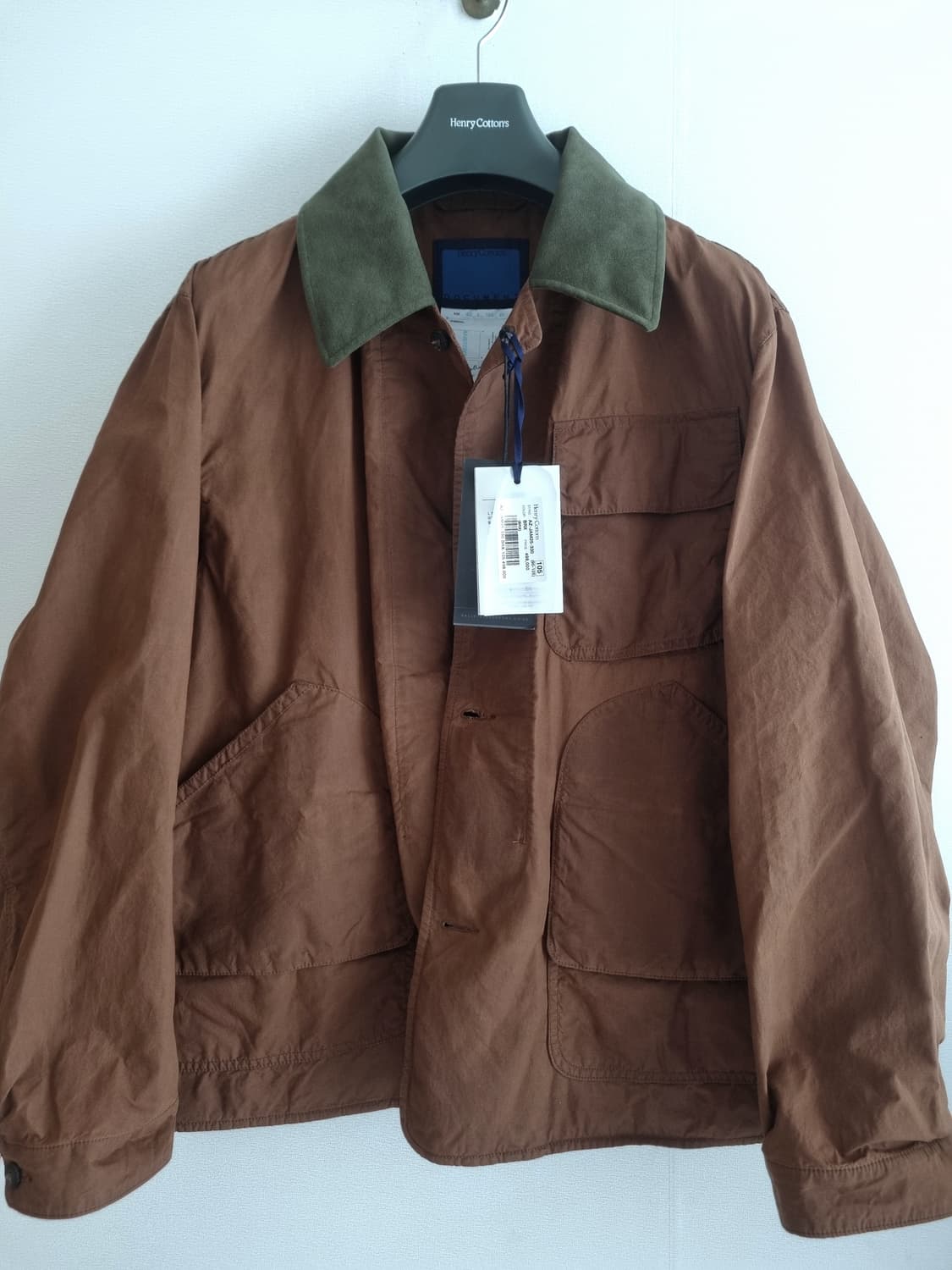 헨리코튼 (FFC x DOCUMENT) Waxed British Cott 상품이미지1