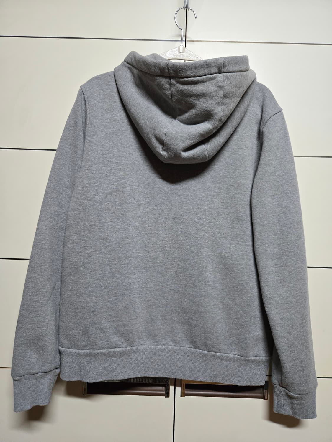 캘빈클라인 그레이 기모 후드집업 상품이미지5