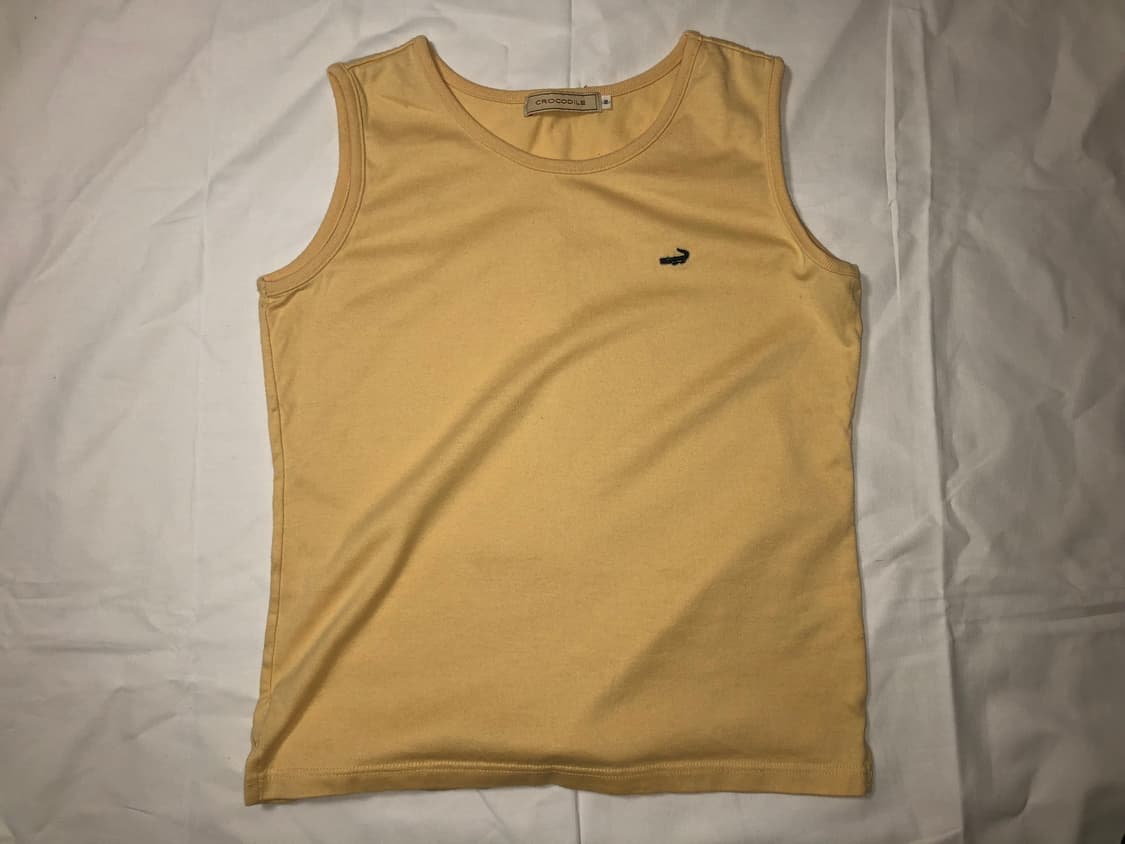 Crocodile yellow top 상품이미지1