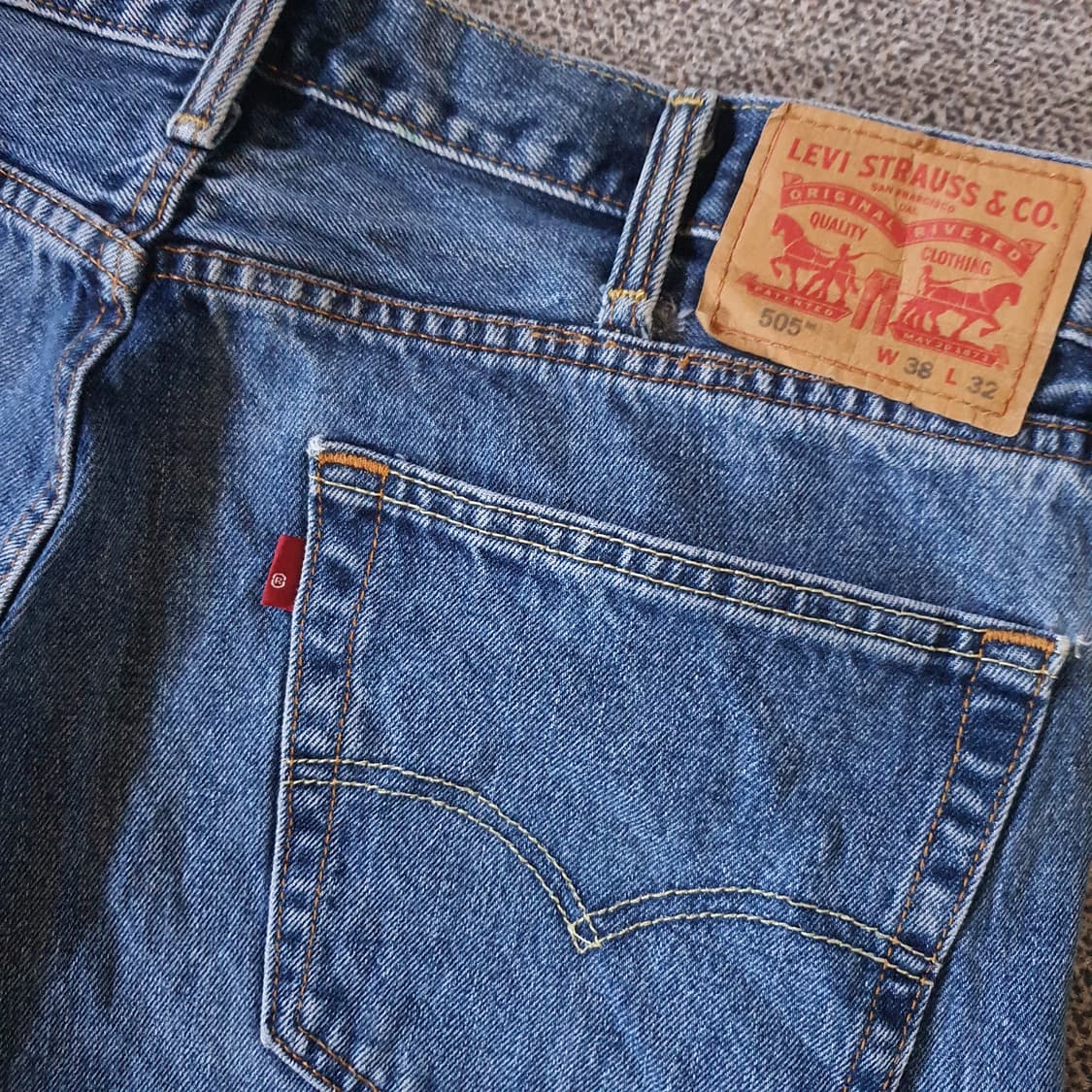 리바이스 505 빈티지 데님 팬츠 No.39 상품이미지8