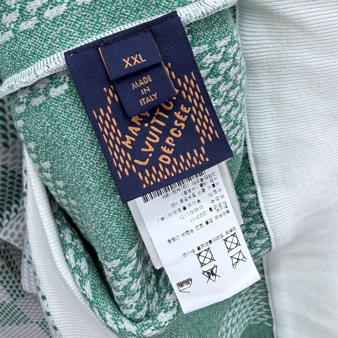 [S+급/2XL] 루이비통 다미에 크루넥 맨투맨 상품이미지6