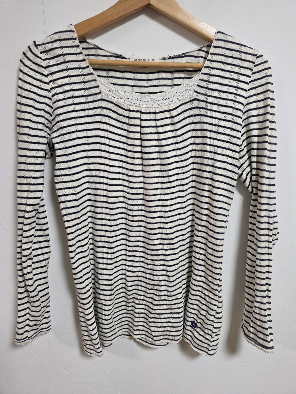 일본 빈티지 sm2 사만다모스2 스트라이프 상의 상품이미지1