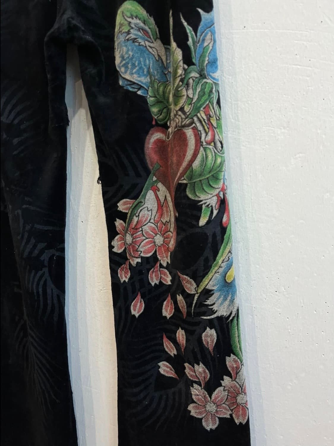 Ed hardy 에드하디 벨벳 팬츠 우먼즈 상품이미지5