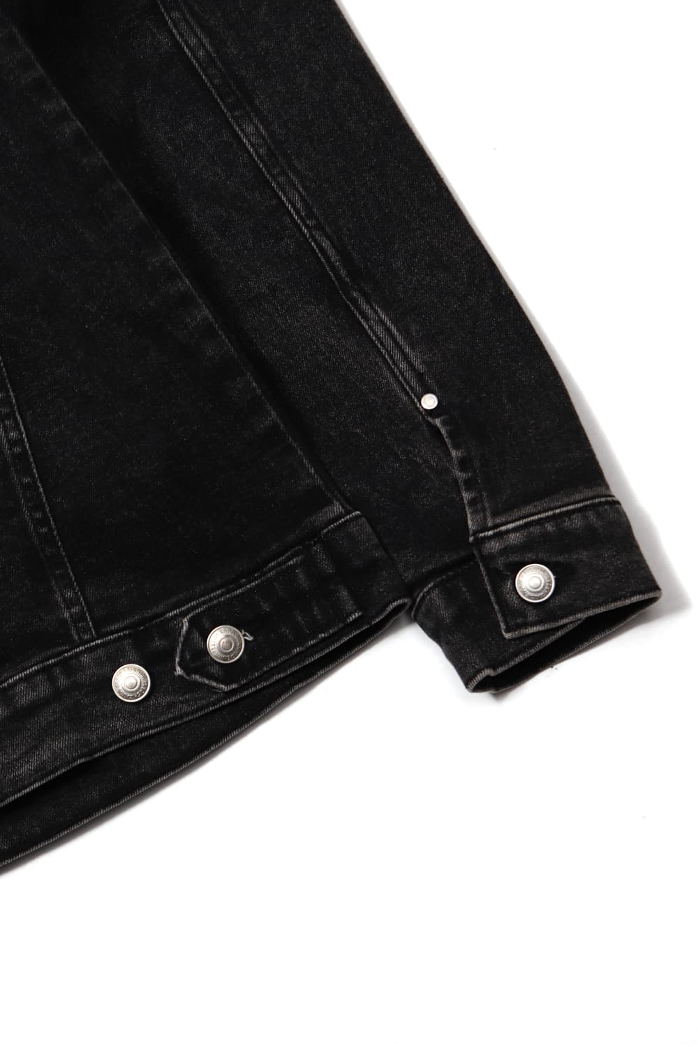 ZARA 데님 흑청 데님 트러커 size L 상품이미지6