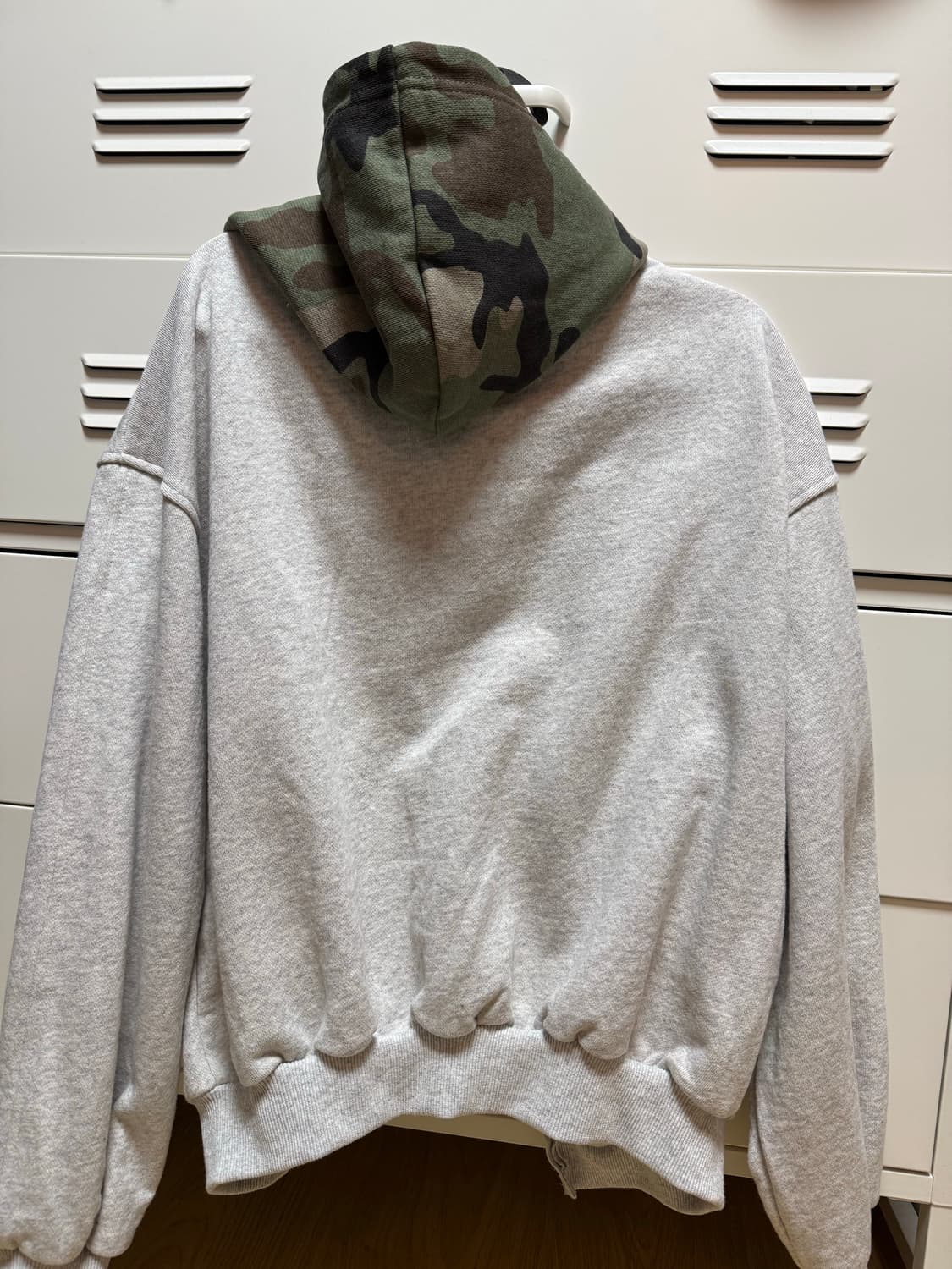 scuffers 카모 멜란지 그레이 후드집업 S 상품이미지3