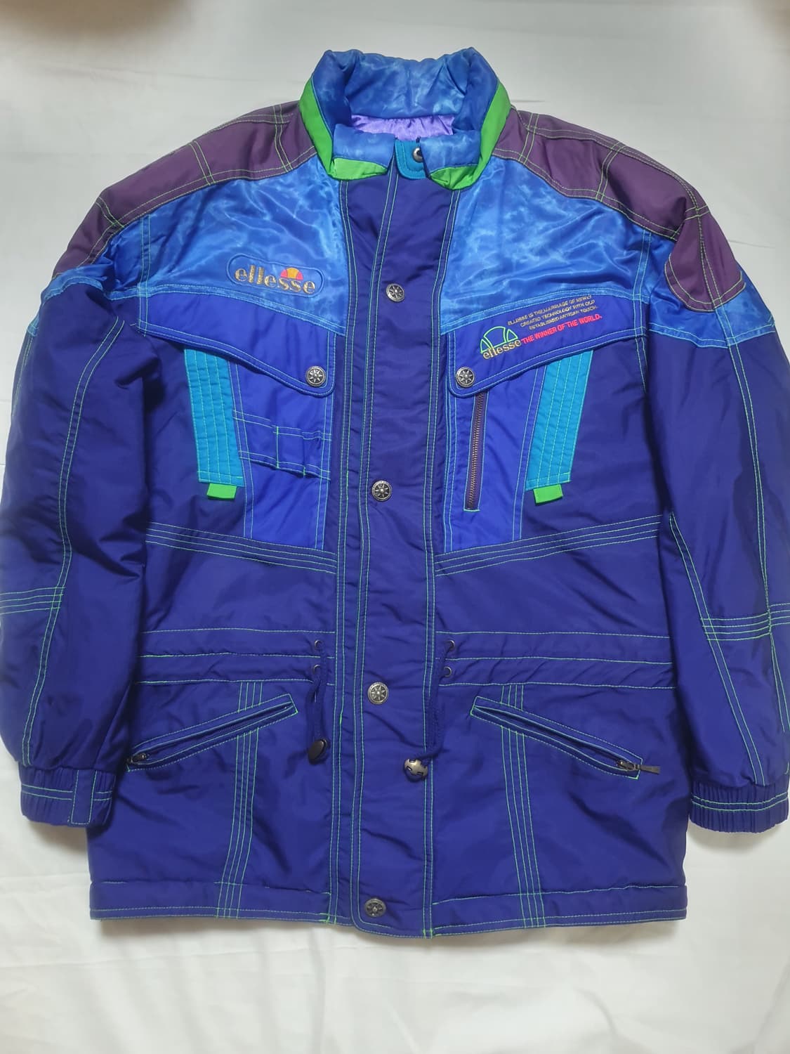 엘레쎄 올드스쿨 블루 점퍼 100 상품이미지1