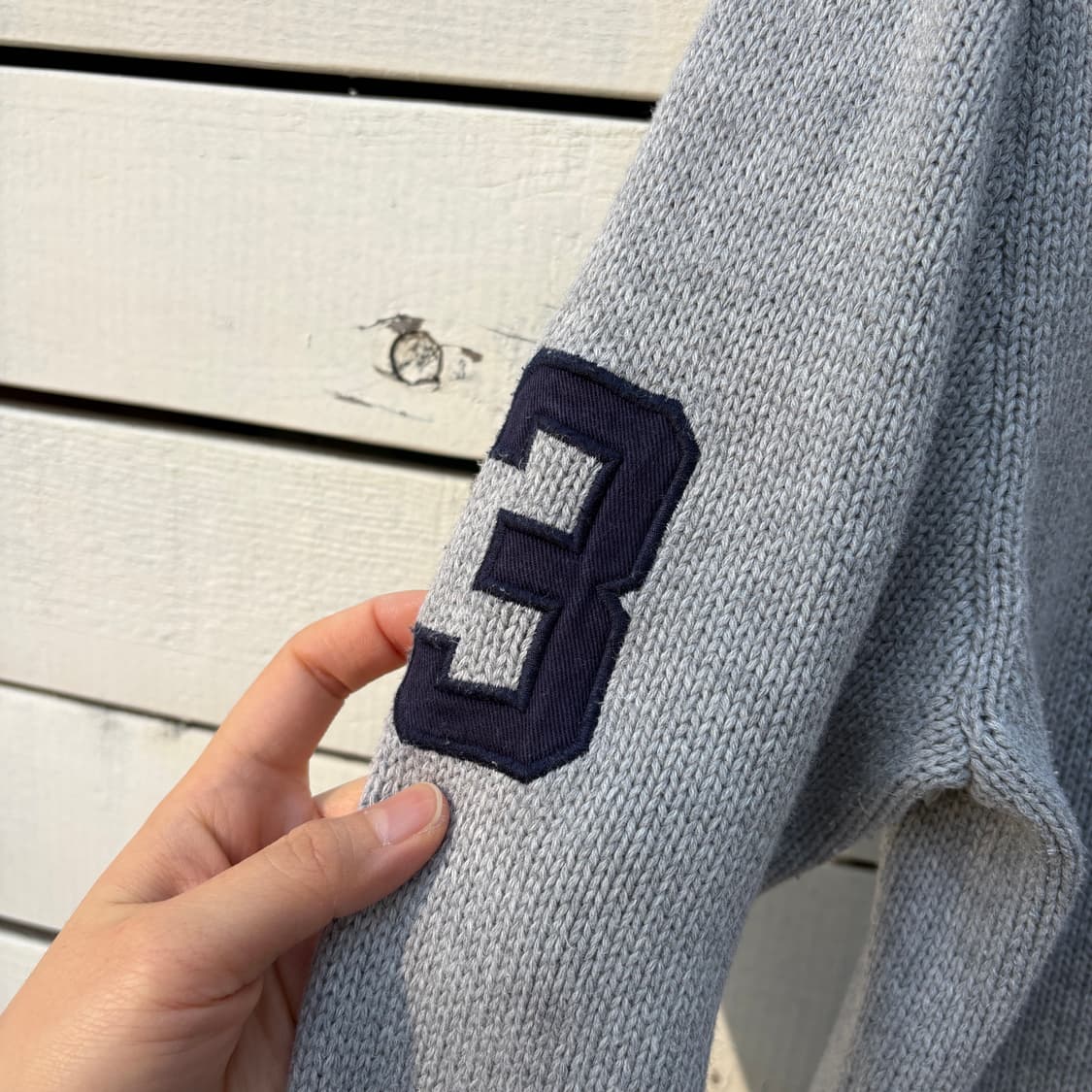 Polo 폴로 빅포니 니트 집업 상품이미지4