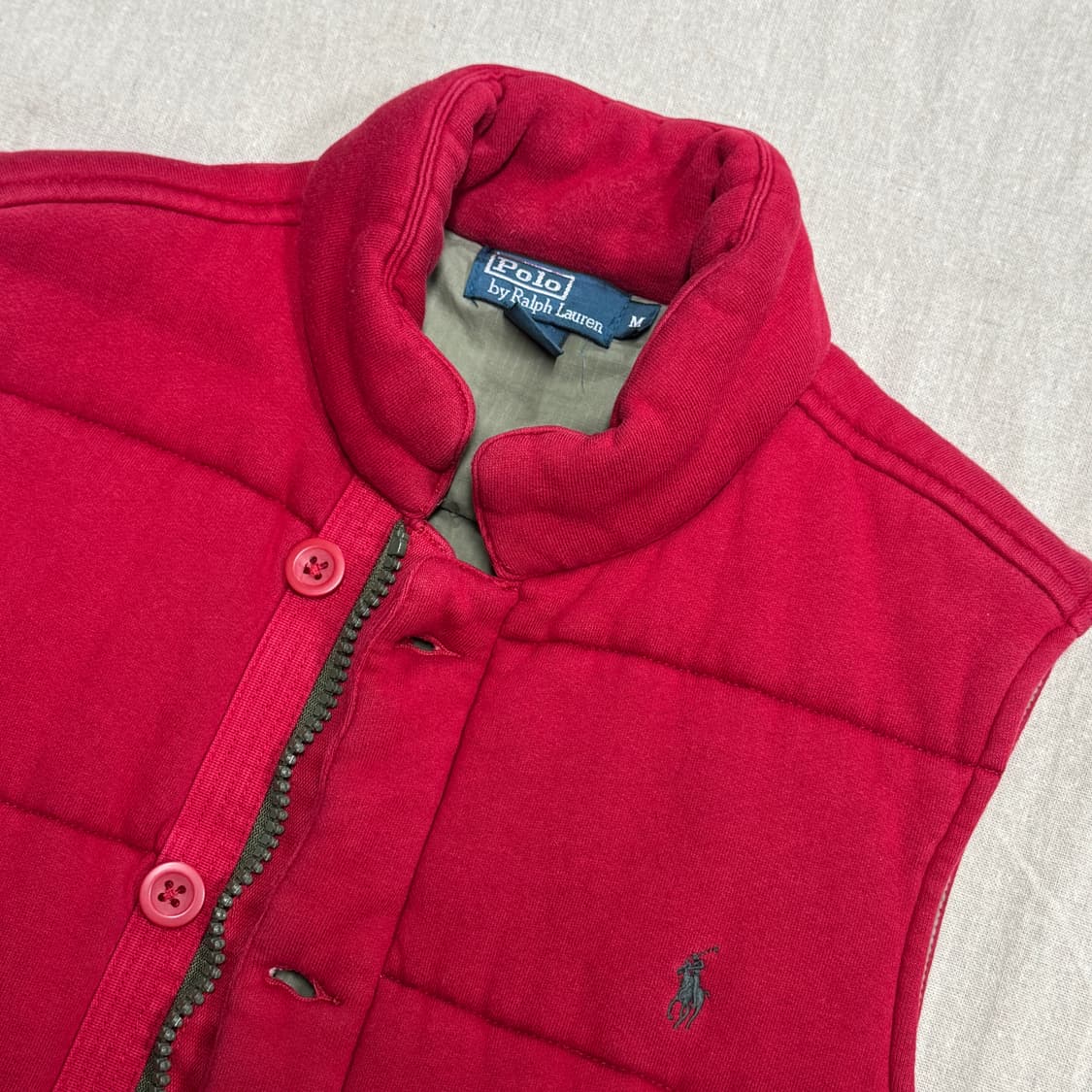 폴로랄프로렌 빈티지 코튼 베스트 M 상품이미지2