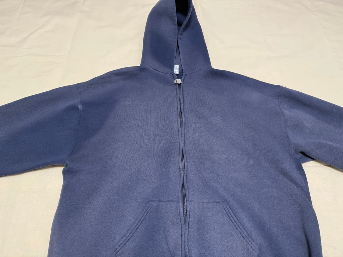 [XL] 90s 러셀 (Russell Athletic) 네이비 후드티 상품이미지2