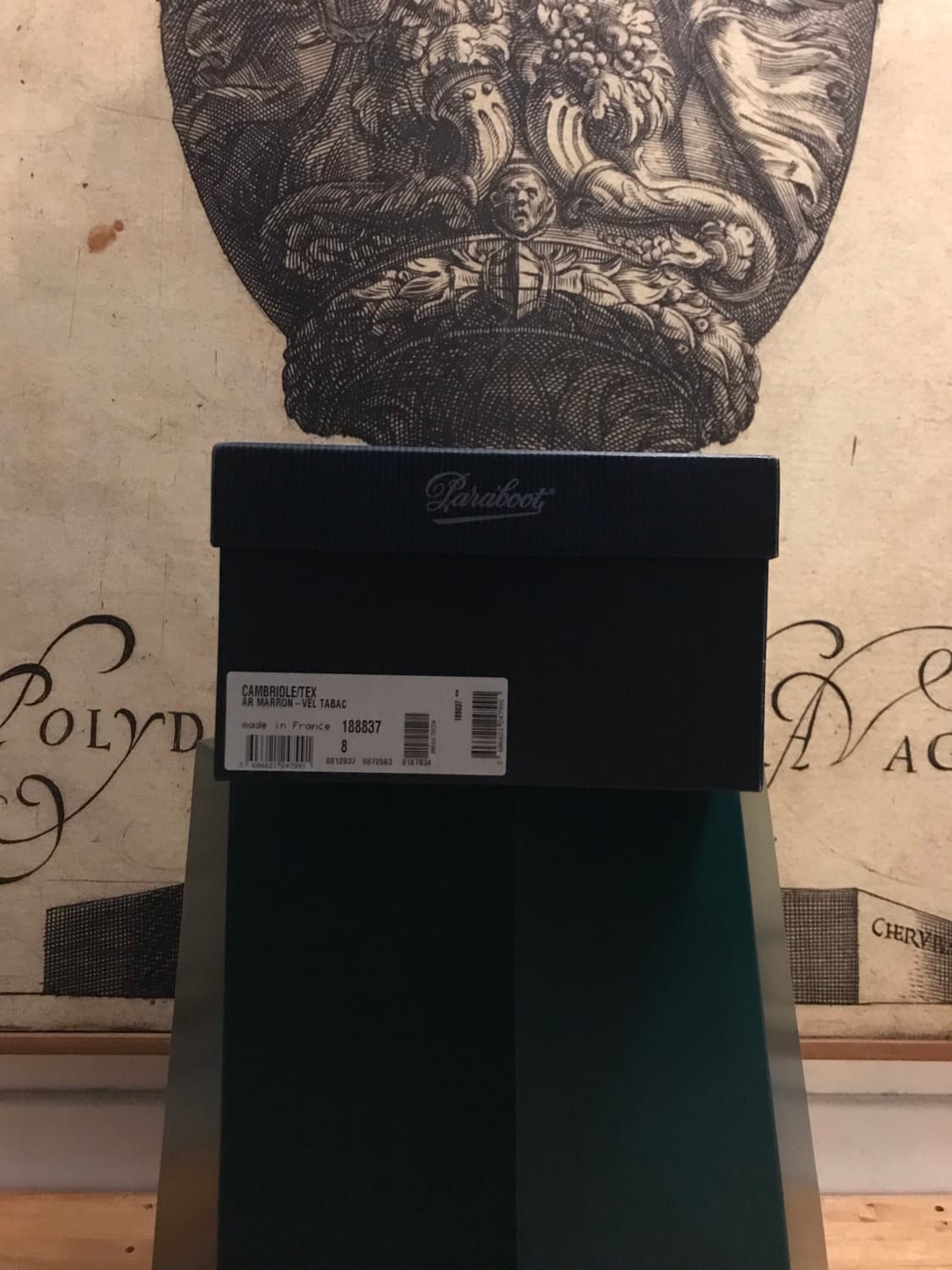 파라부트x아펜처 캄브리올레 카멜스웨이드 상품이미지1