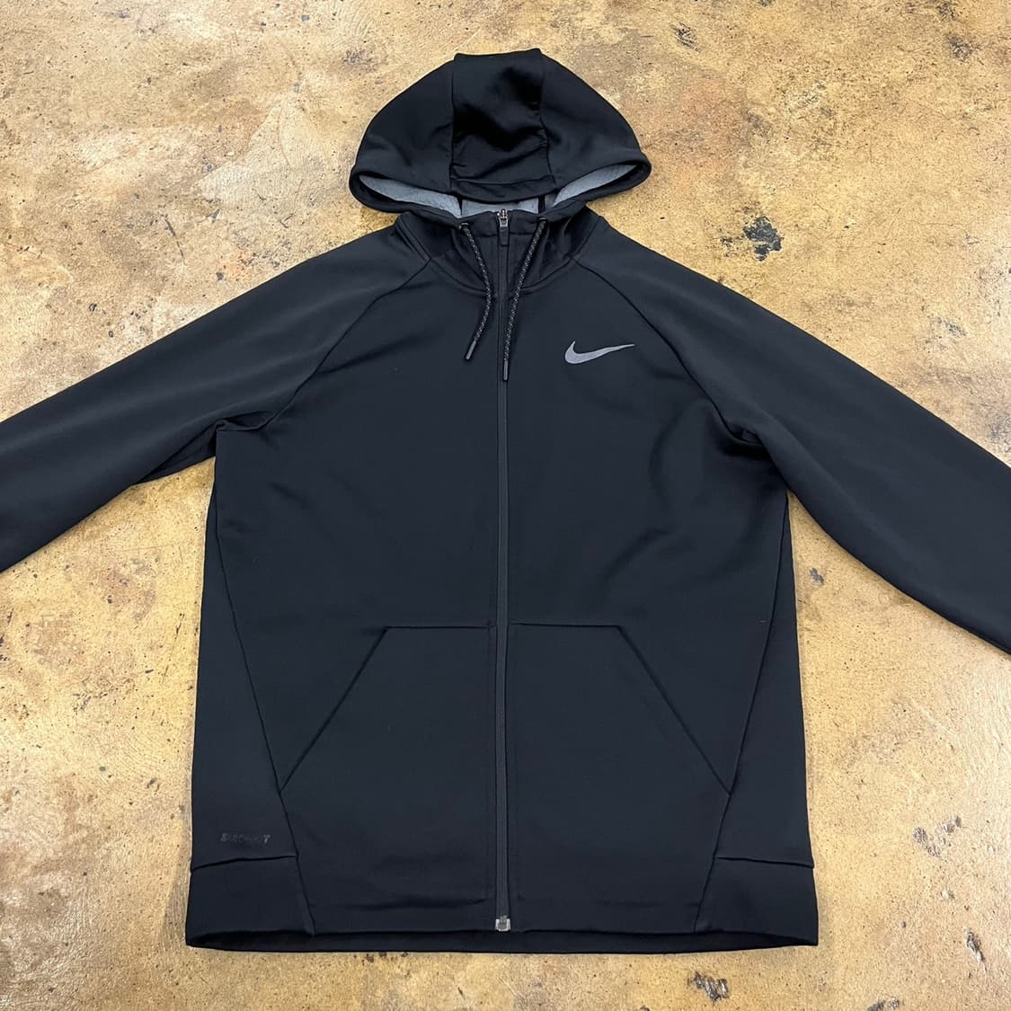 [정품/XL] 나이키 블랙 풀집업 후드집업 b18 상품이미지3