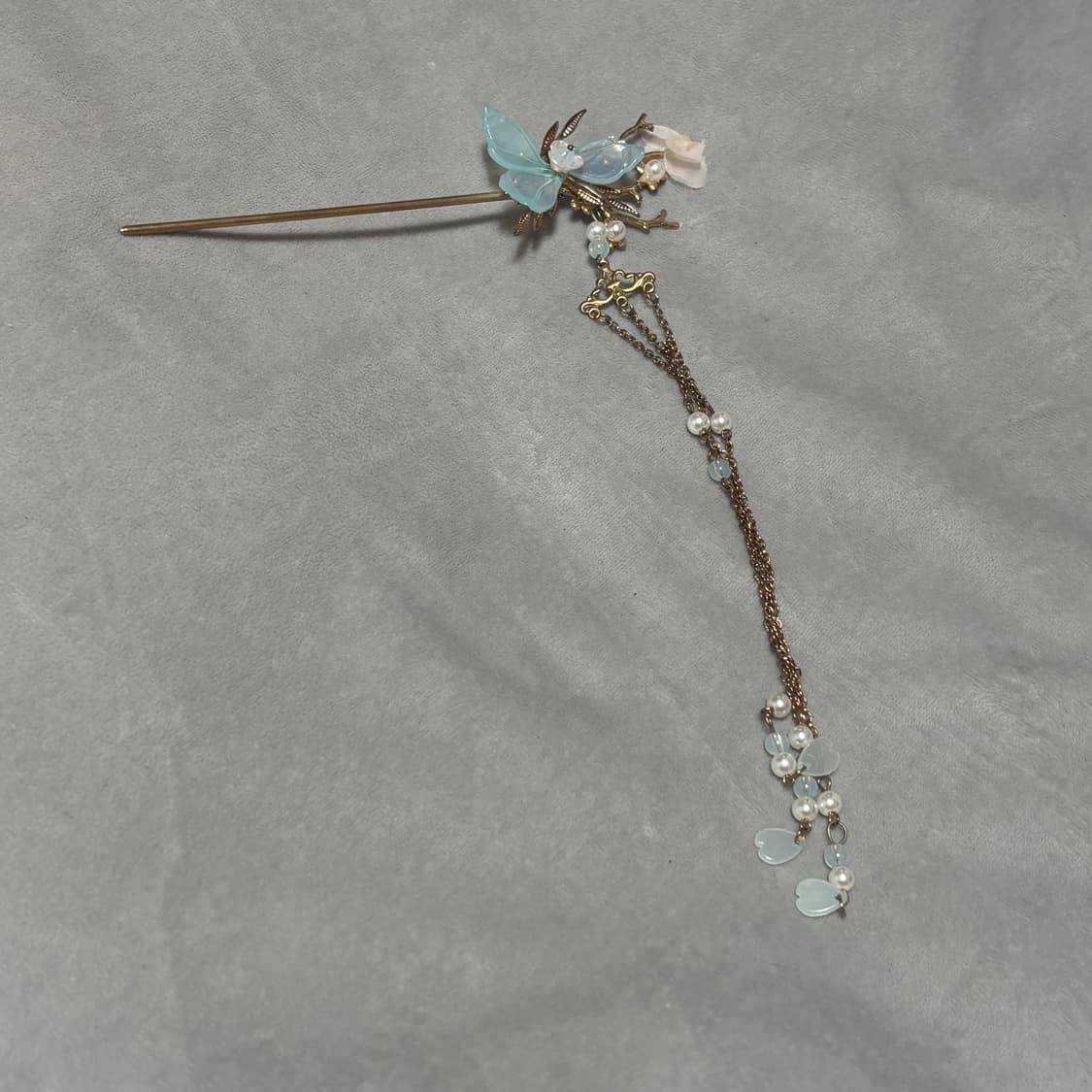 레테 빈티지 꽃 비녀  상품이미지4