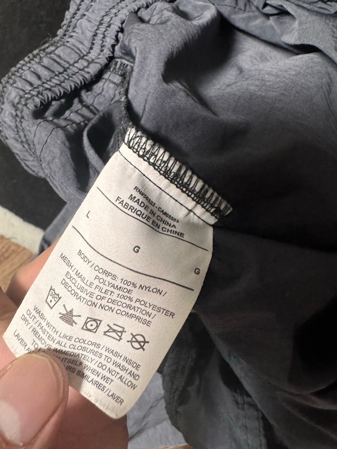 Nike x Stussy Beach Pants Off Noir 상품이미지5