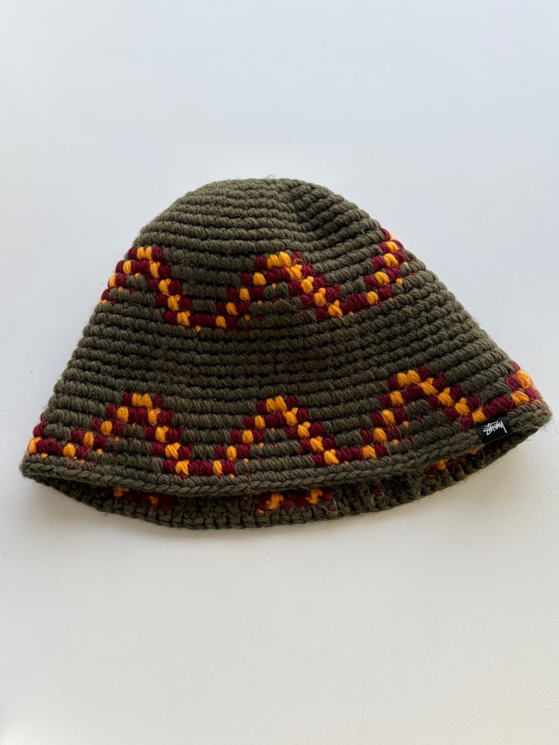 스투시 Stussy Giza Knit Bucket Hat 니트 버킷햇 상품이미지1