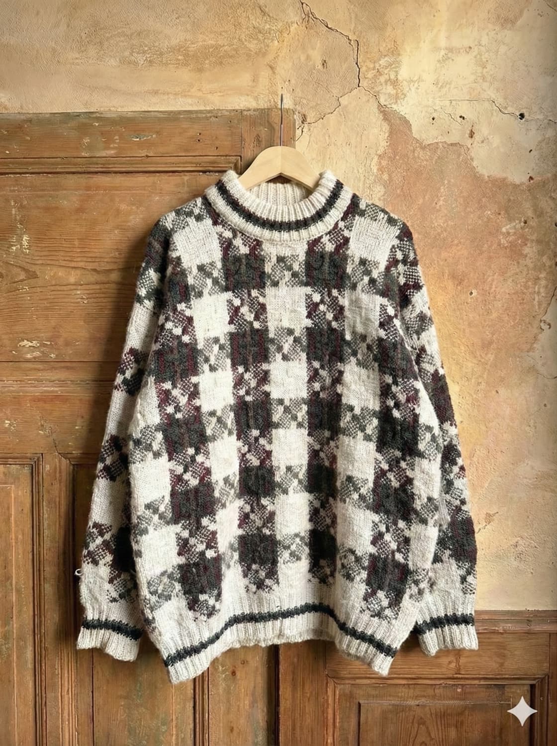 빈티지 피셔맨 울스웨터 상품이미지1