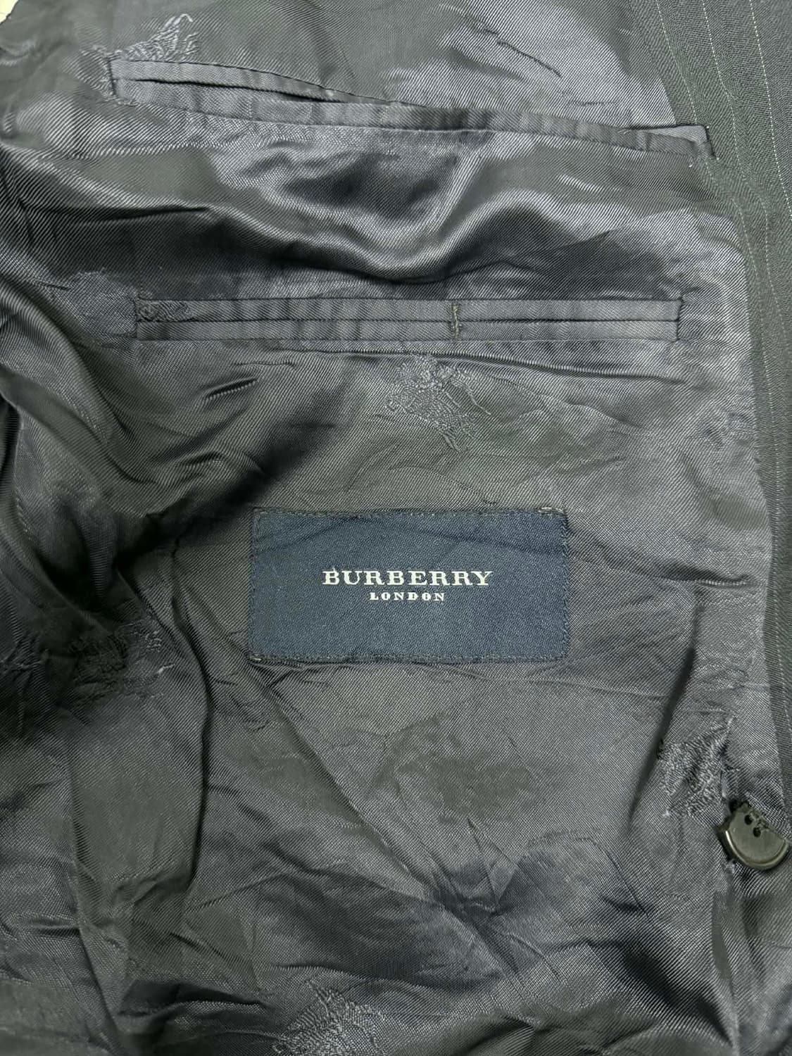 [52] 버버리 독일제 더블 브레스티드 핀스트라이프 블레이져 자켓 상품이미지3