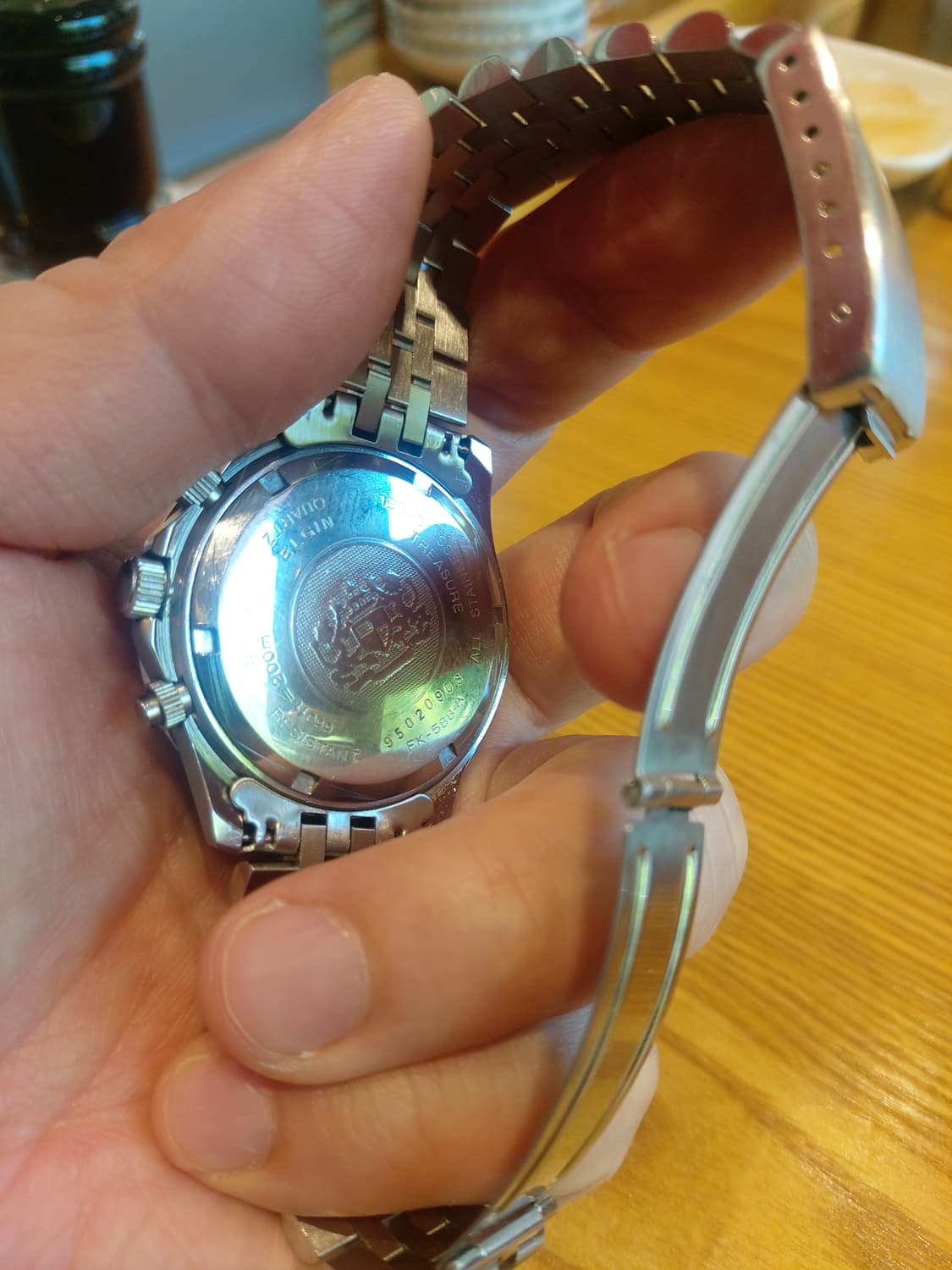 엘진 크로노그래프 남성 시계 상품이미지3