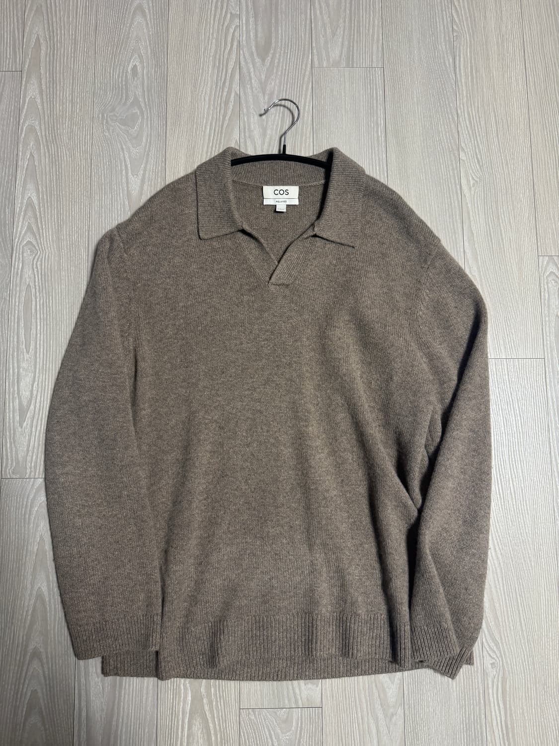코스 / 릴렉스핏 폴로 캐시미어 니트 / M 상품이미지1
