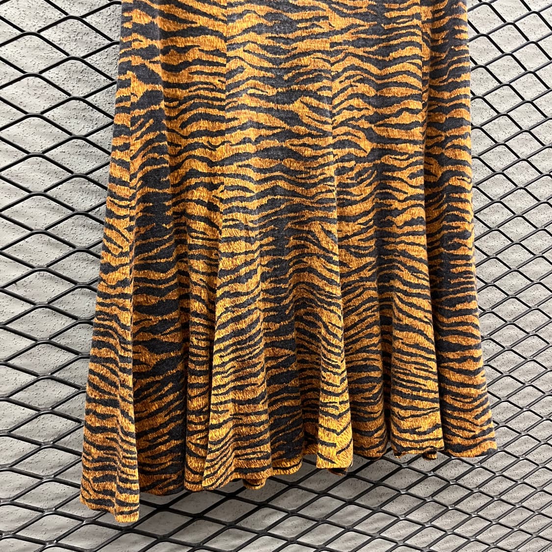 KENZO 겐조 롱 스커트 애니멀 프린트 지브라 패턴 치마 상품이미지5
