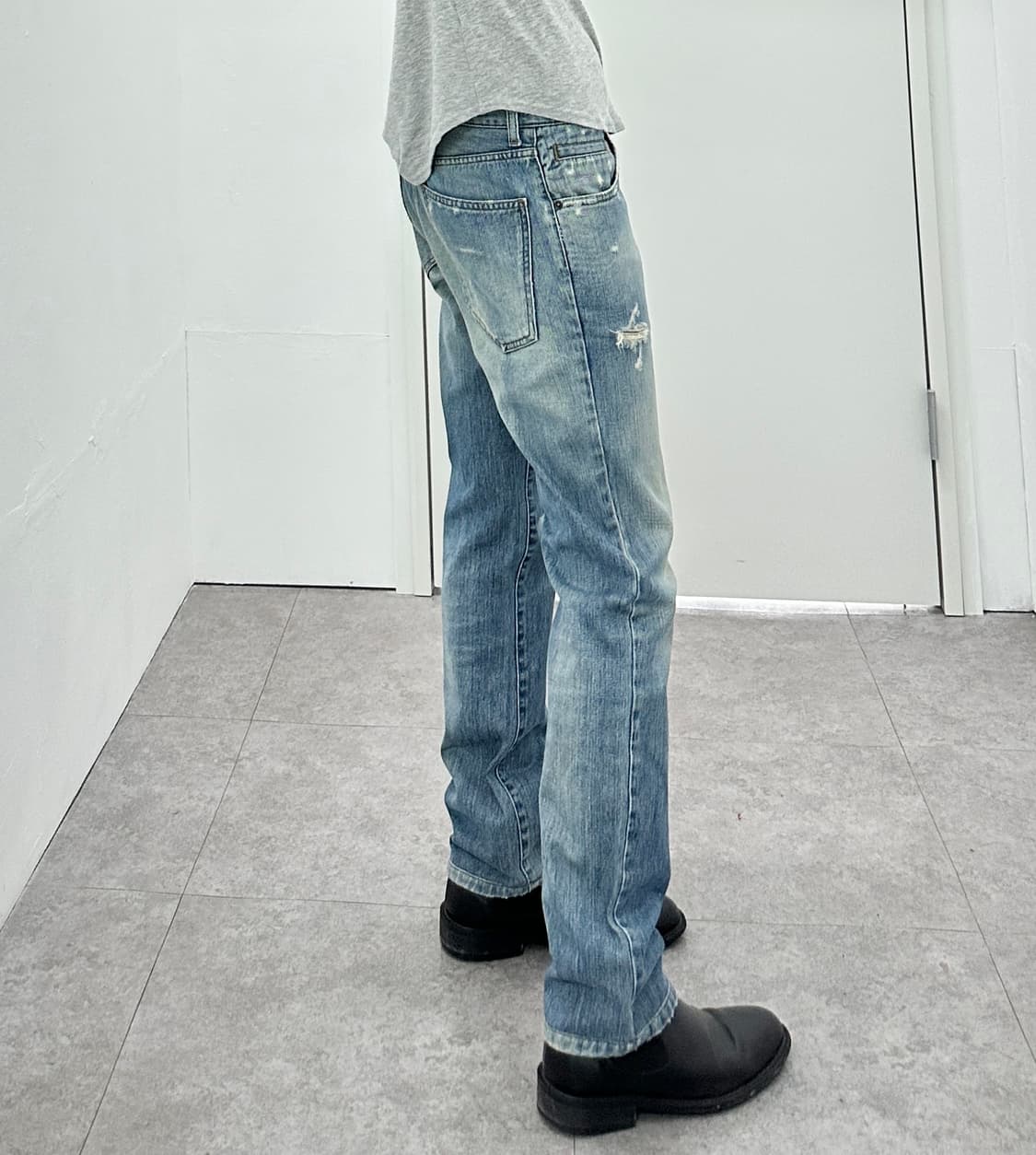 Dolce & Gabbana destroyed denim pants 상품이미지3