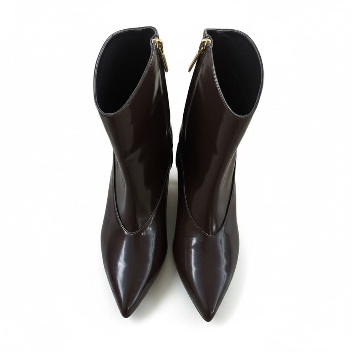 Tibi 브라운 레더 앵클 부츠 37(한국사이즈235~240) 상품이미지1