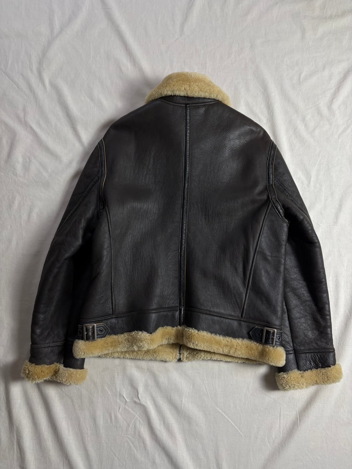 Levis 리바이스 B-3 양가죽 시어링 무스탕 봄버 자켓 L 상품이미지2