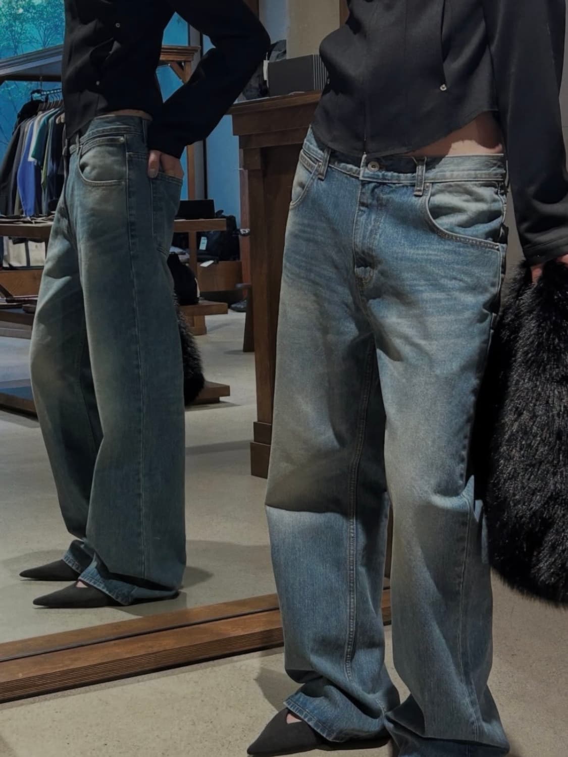 Tonywack Flared leg denim jeans 상품이미지1