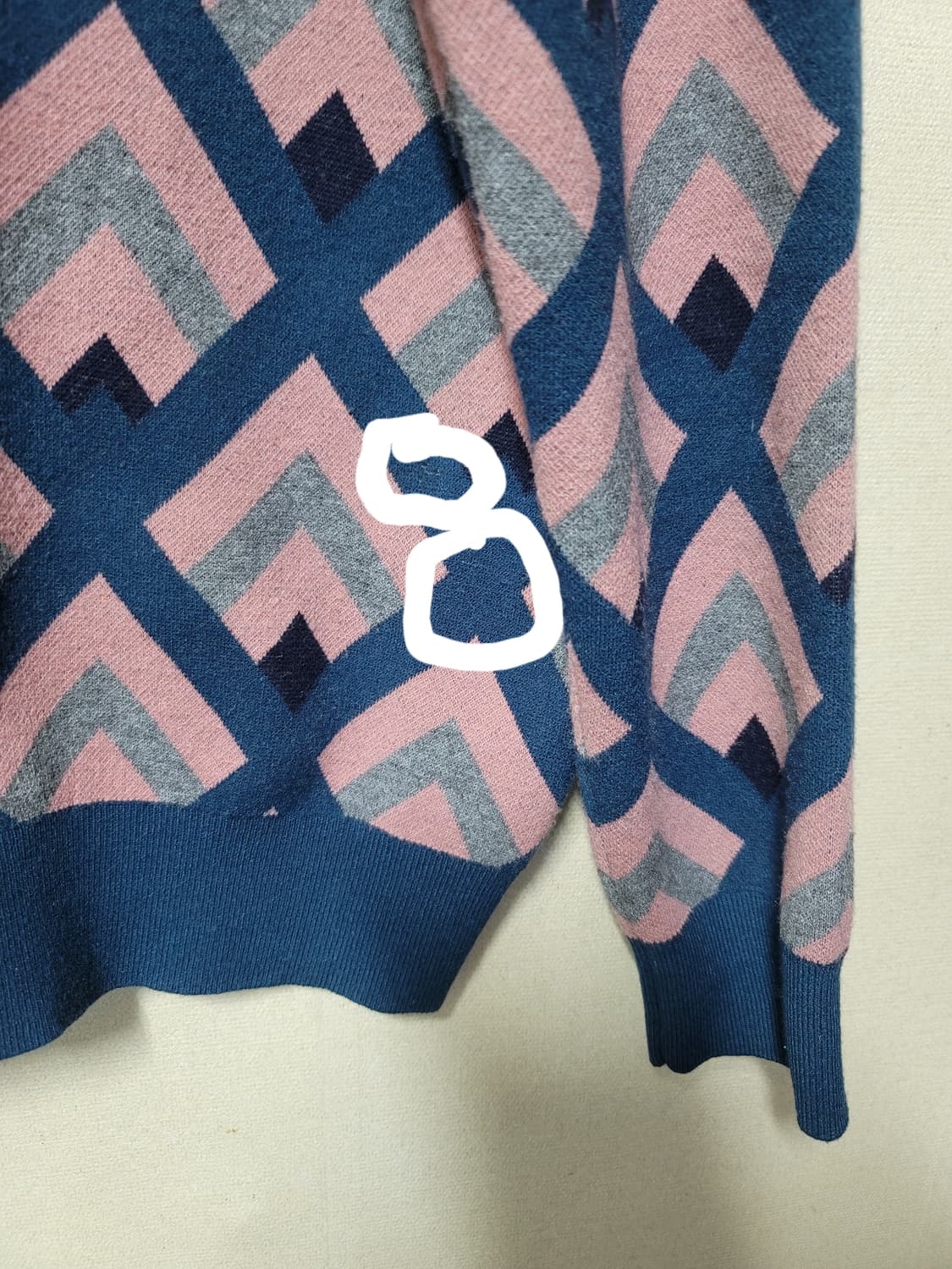 와이드앵글 자카드 풀오버 니트 상품이미지9