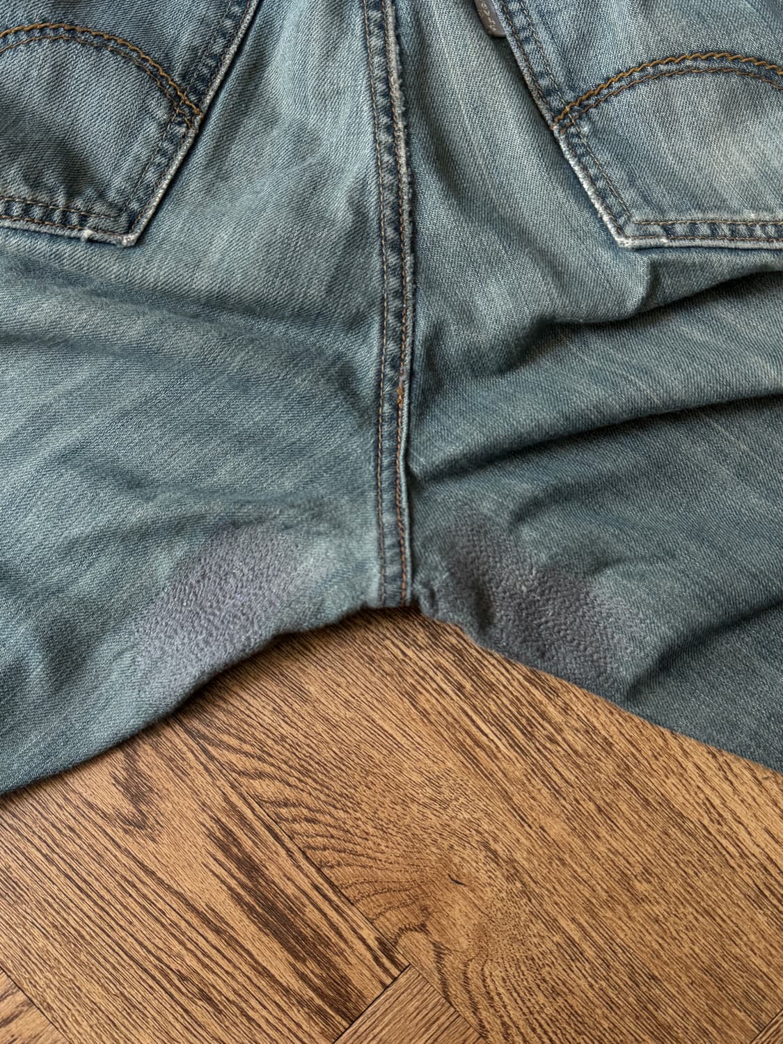 [34]00's 리바이스 실버탭 빈티지 리페어드 배기핏 데님 팬츠 상품이미지6