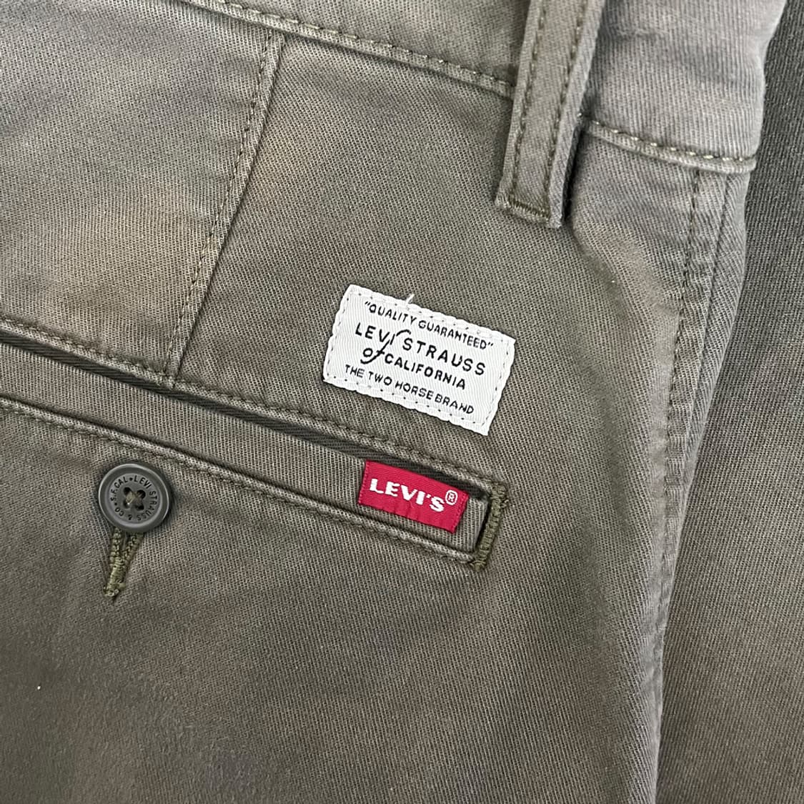 리바이스 XX Stay Loose 카키 치노 팬츠 32 상품이미지4