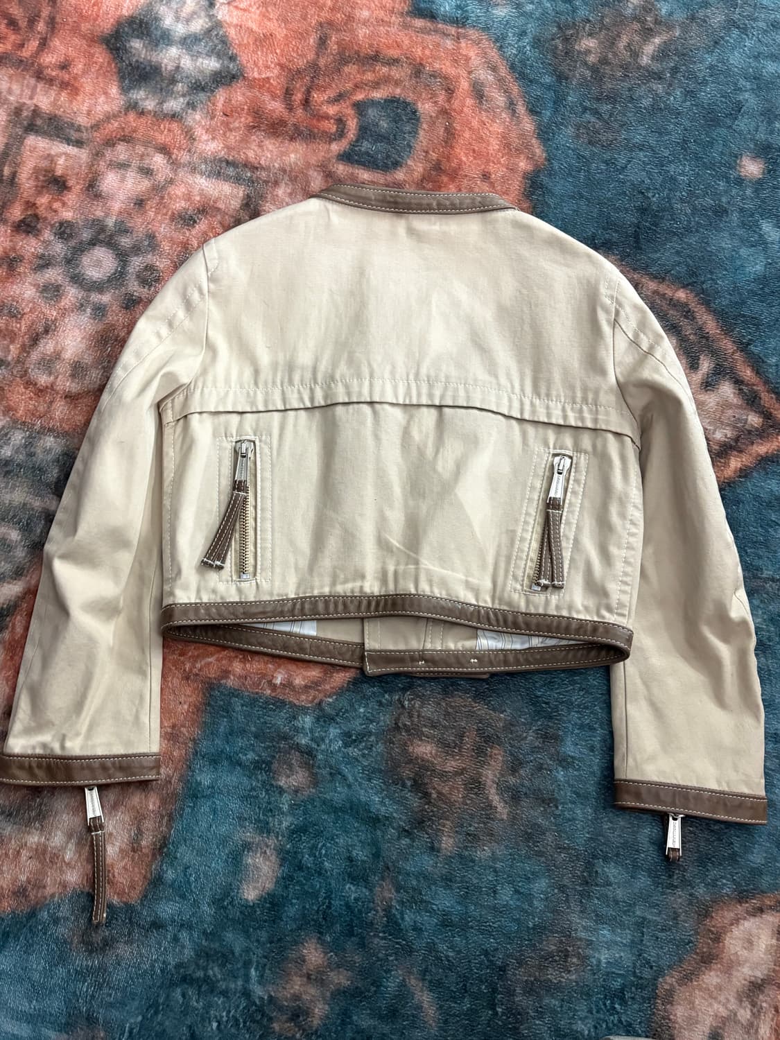 TTF✳️2000‘s 디스퀘어드2 크롭 코튼 라이더 재킷 상품이미지5