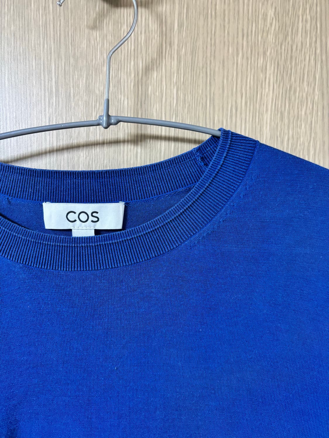 COS 슬림 니트 반팔 상품이미지3