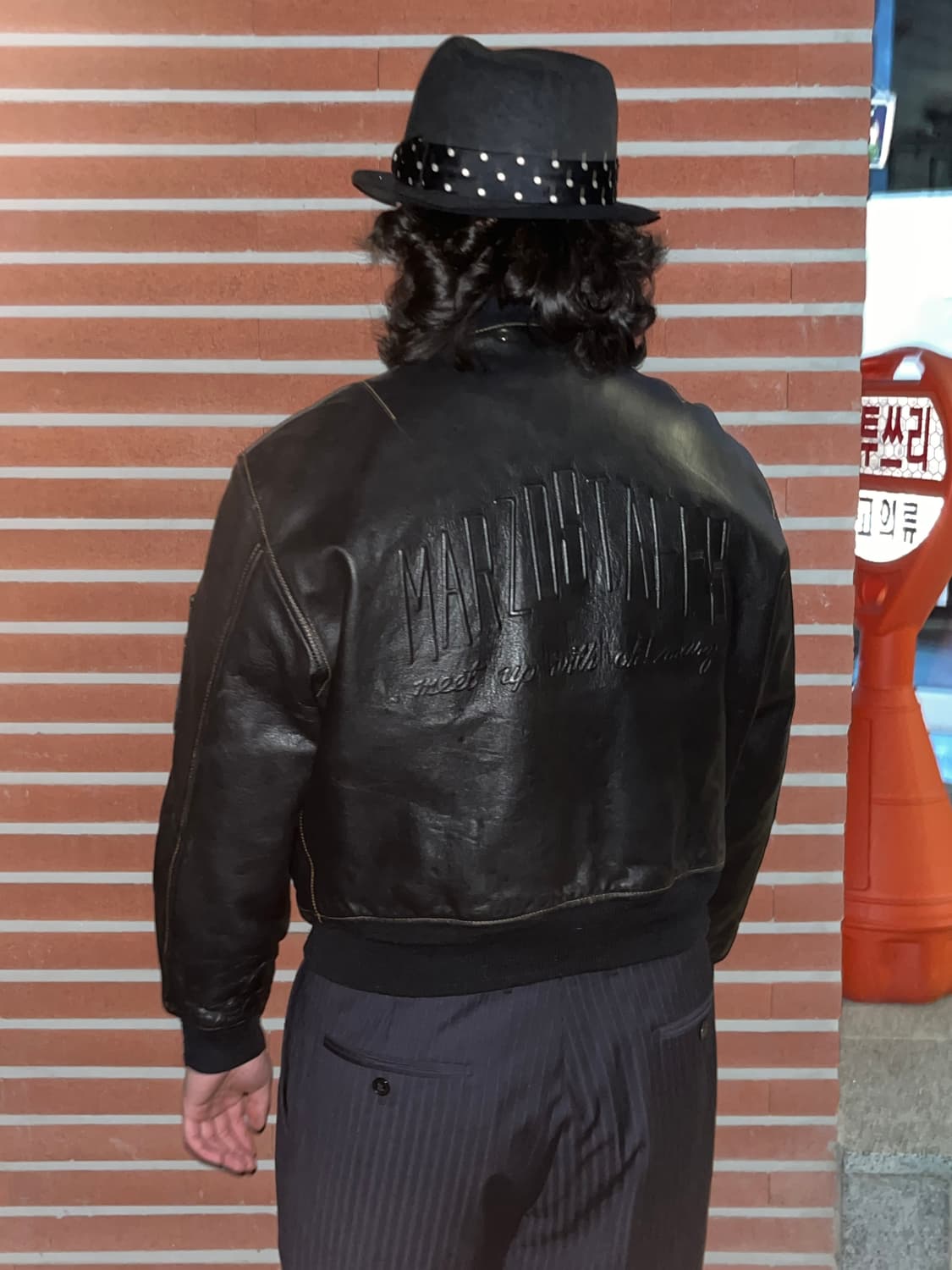 80s Leather Jacket 상품이미지1