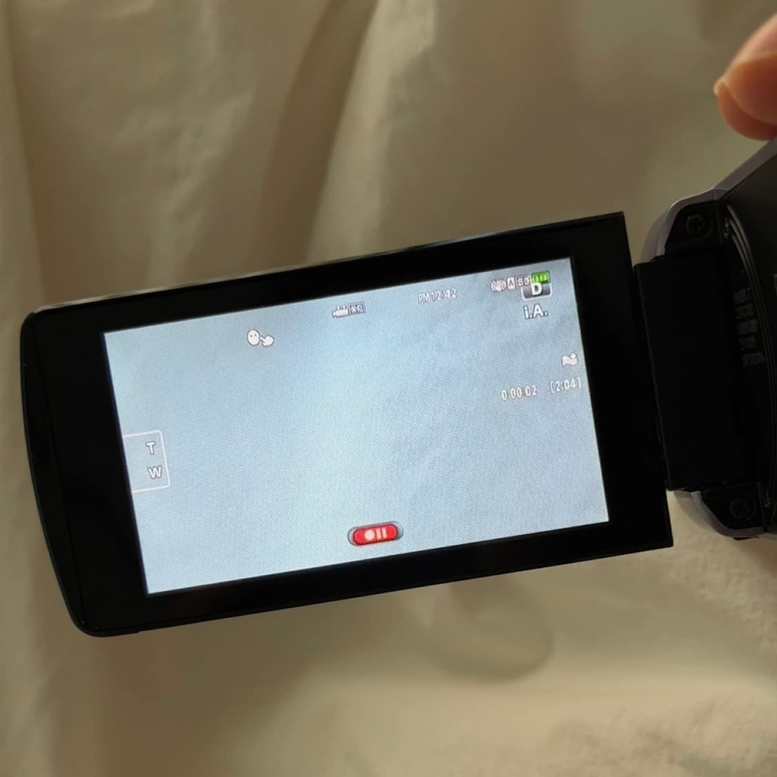 JVC Everio 캠코더 GZ-HM33-V 보라 상품이미지3