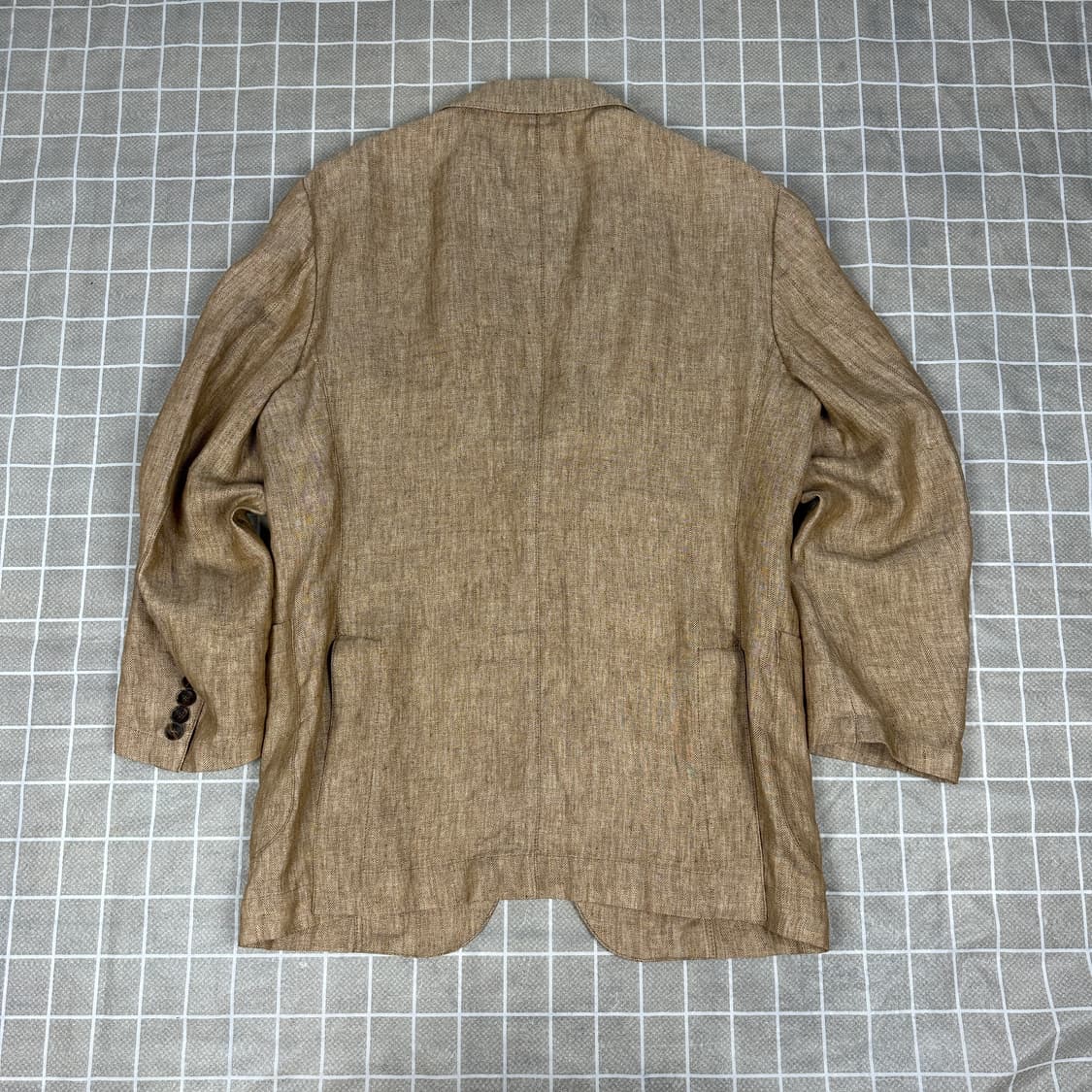 헤지스 프리미엄 린넨 블레이져 자켓 100 상품이미지3