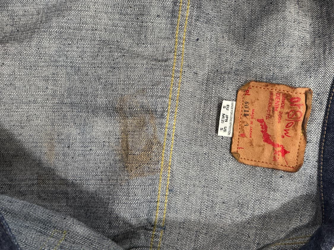 오어슬로우 Pleated Front Blouse One Wash 2사이즈 상품이미지8