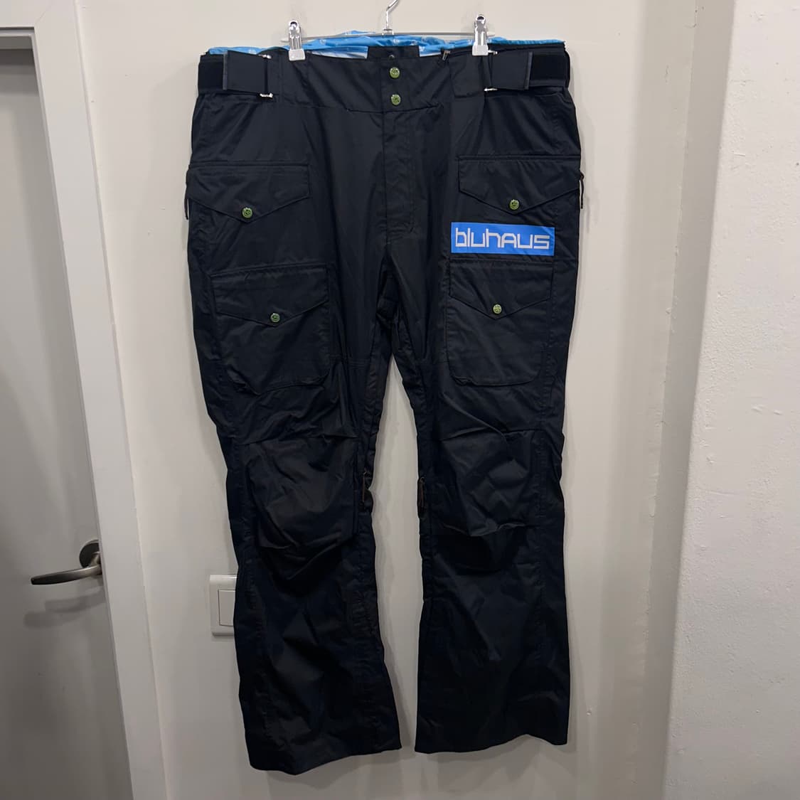 블루하우스 무릎 절개 나일론 스키 보드복 하의 상품이미지2