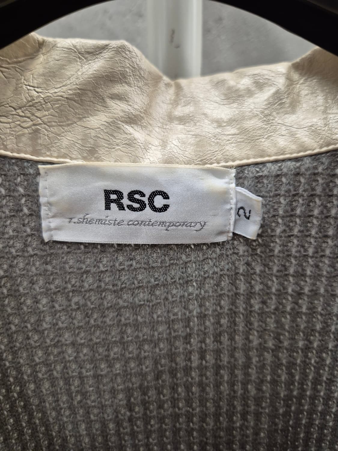 RSC 그린 베이지카라 긴팔 2 상품이미지5