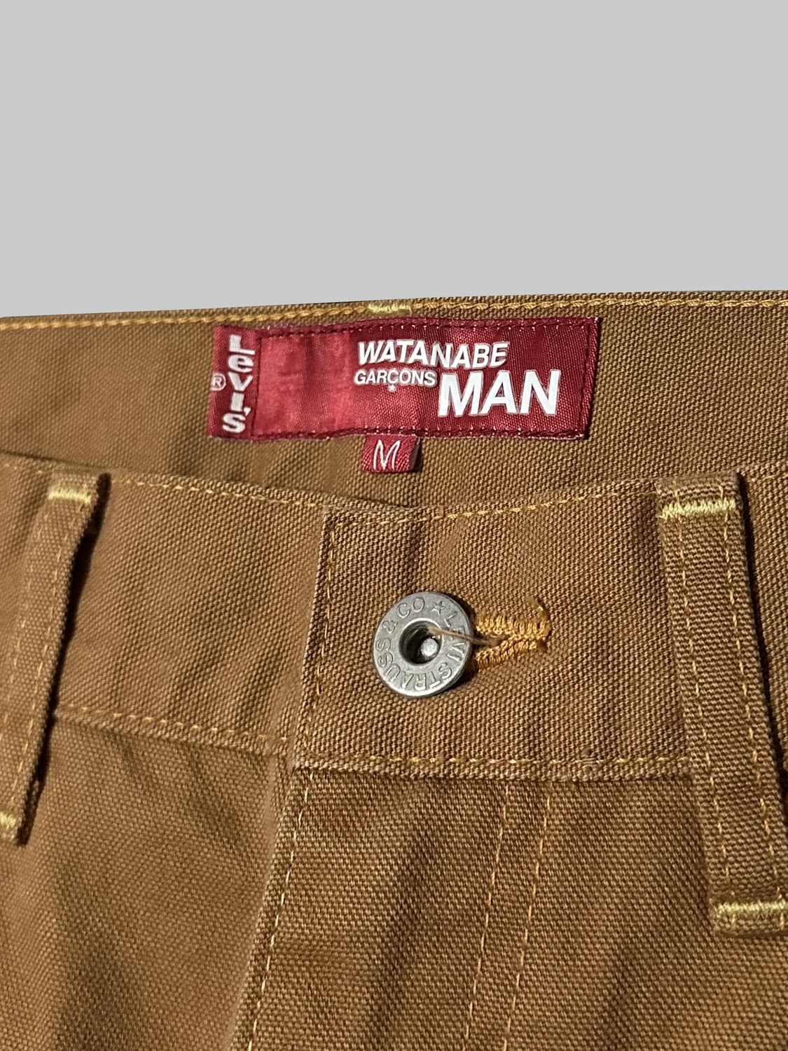 준야 와타나베 리바이스 페인팅 데님 상품이미지4