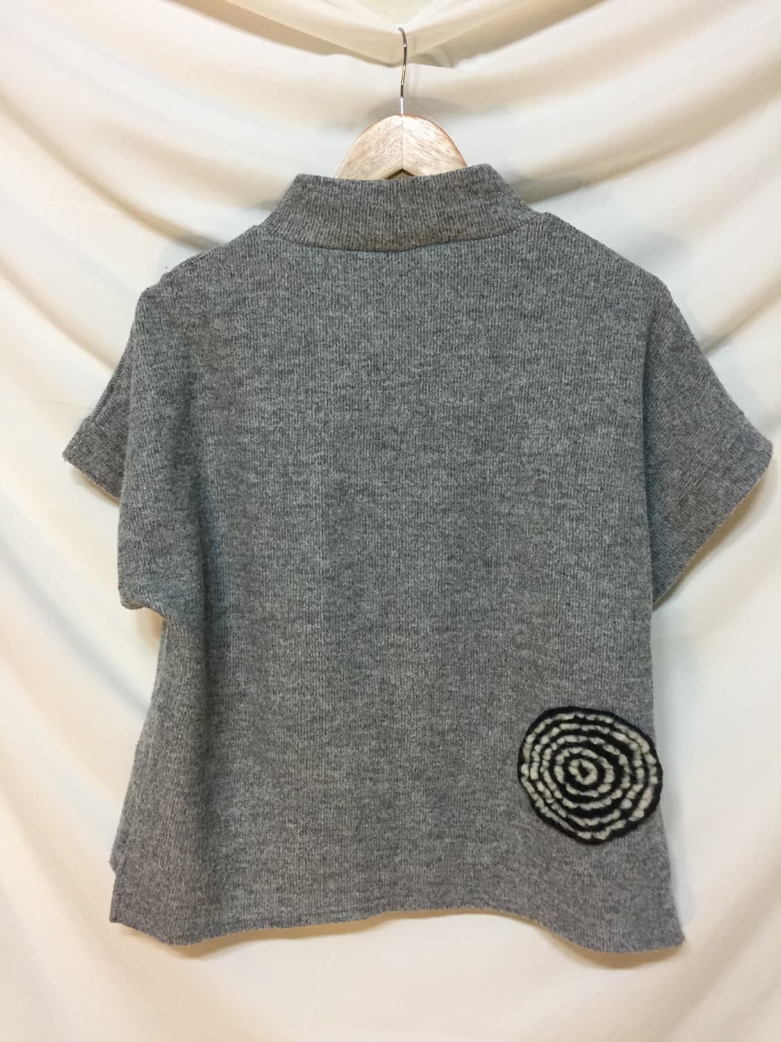 반팔 니트 탑 상품이미지6